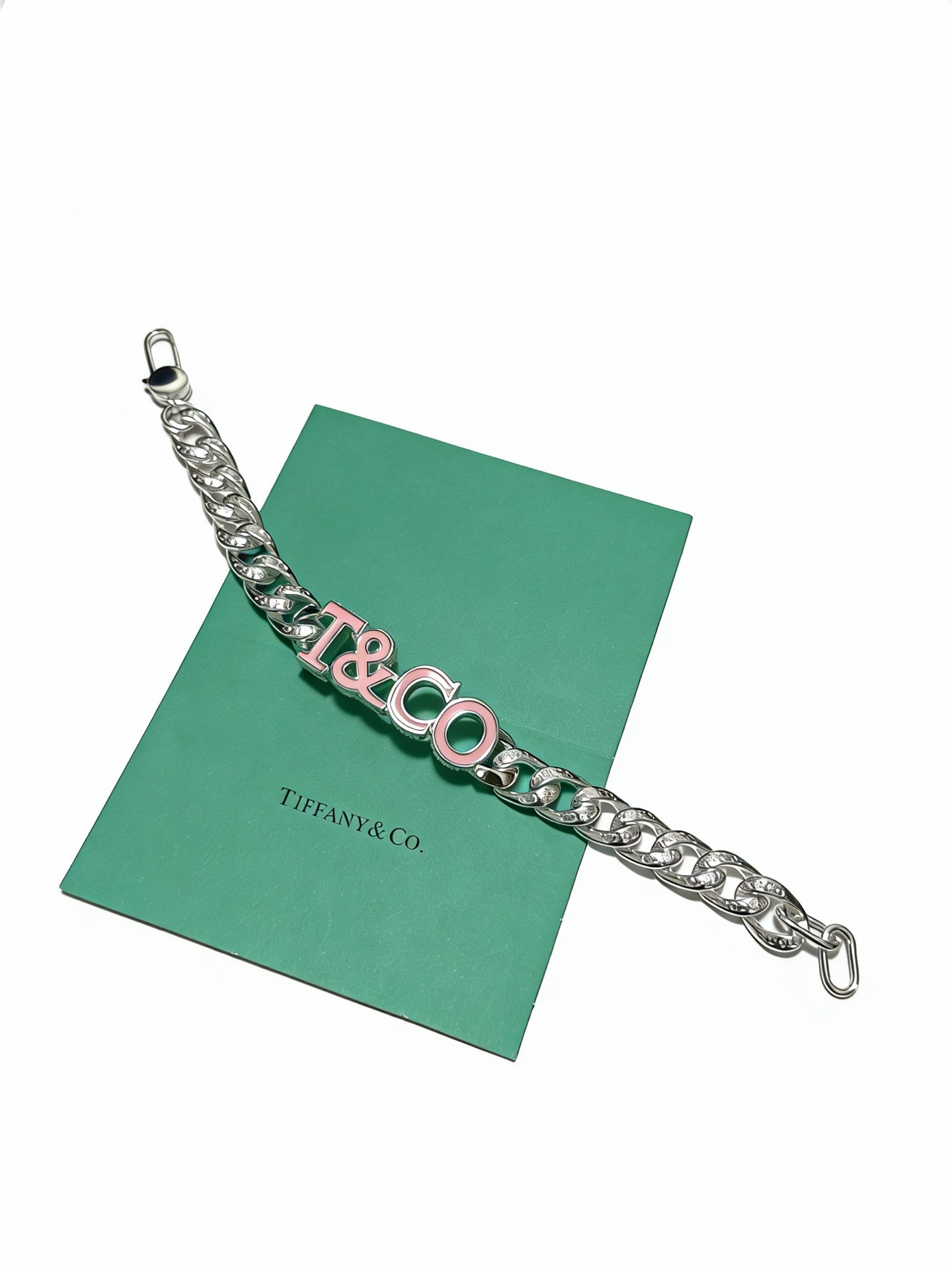 蒂芙尼手链🩵 TIFFNY&CO. 专柜精工银版本 明星同款 复古做旧风 原版复刻 纯手工打造 ～正品开