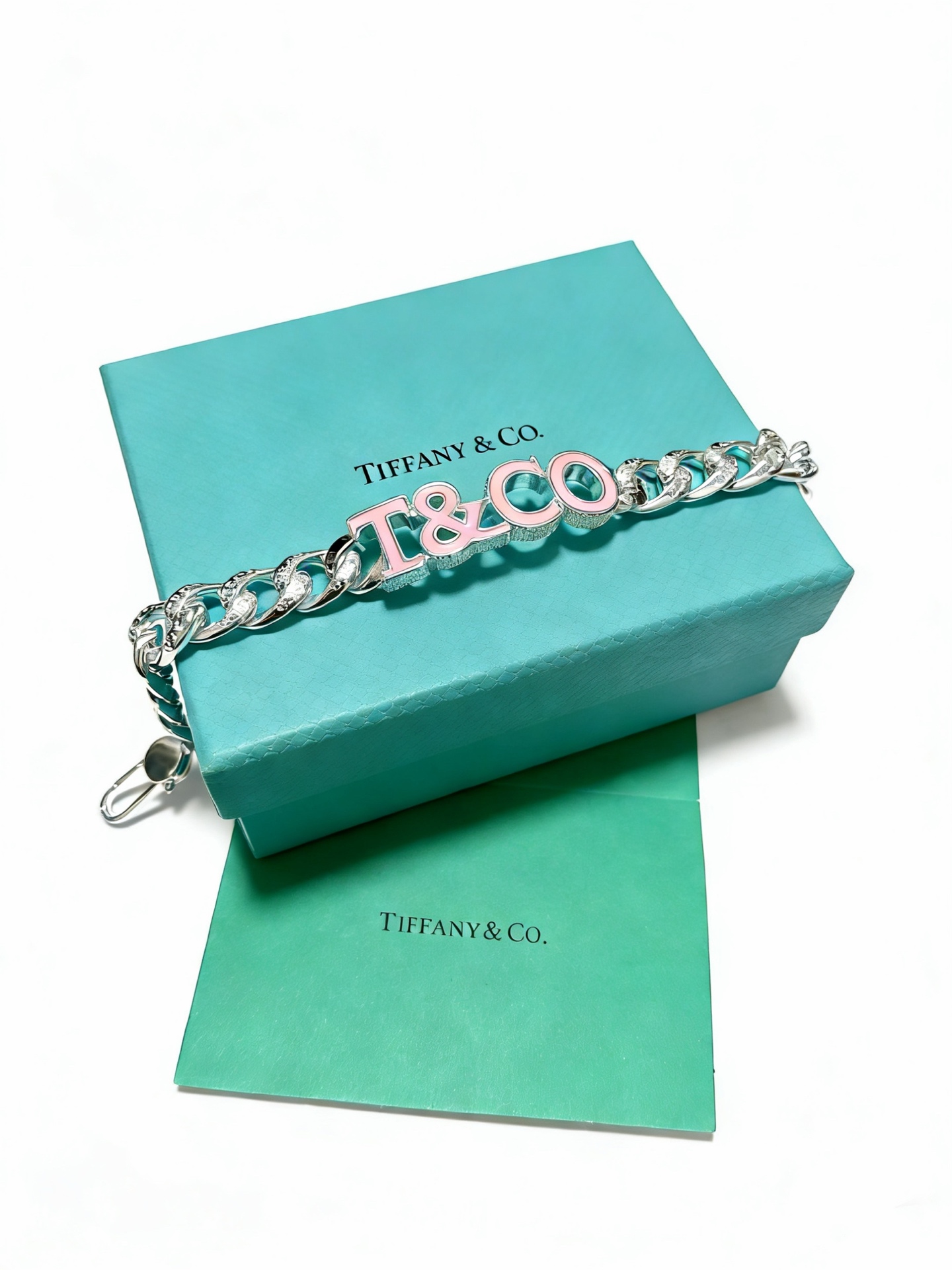 蒂芙尼手链🩵 TIFFNY&CO. 专柜精工银版本 明星同款 复古做旧风 原版复刻 纯手工打造 ～正品开
