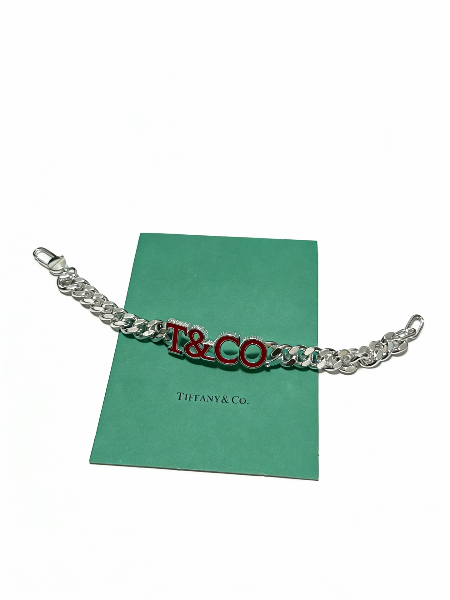 蒂芙尼手链🩵 TIFFNY&CO. 专柜精工银版本 明星同款 复古做旧风 原版复刻 纯手工打造 ～正品开