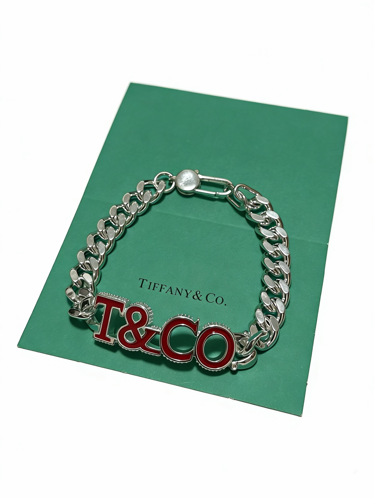 蒂芙尼手链🩵 TIFFNY&CO. 专柜精工银版本 明星同款 复古做旧风 原版复刻 纯手工打造 ～正品开