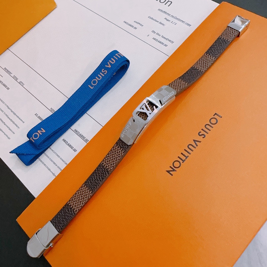 Louis Vuitton 高品质LV路易威登牛皮手绳手链