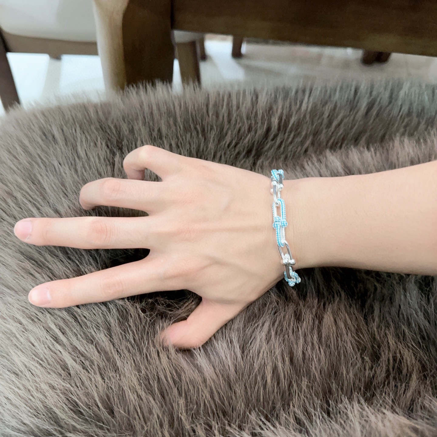 Tiffany & Co. 新款蓝钻蒂芙尼手链TIFFNY&CO