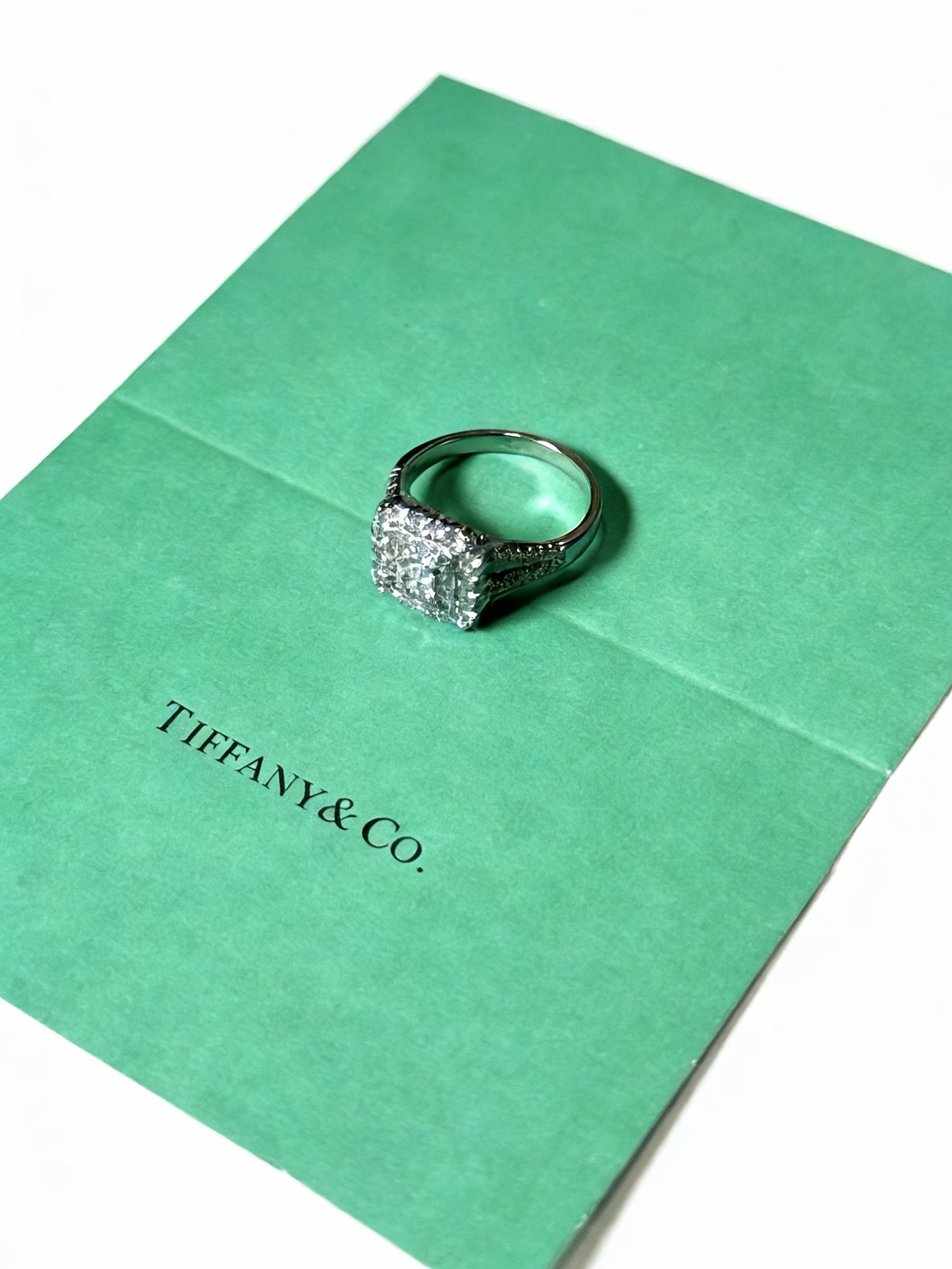 Tiffany 蒂芙尼戒指 ✨简约大气百搭 潮流单品 全新升级版 戒指码数(678)💓V金镀铂金层 清晰字印 非常不错的款式推荐👍这款 搭 3