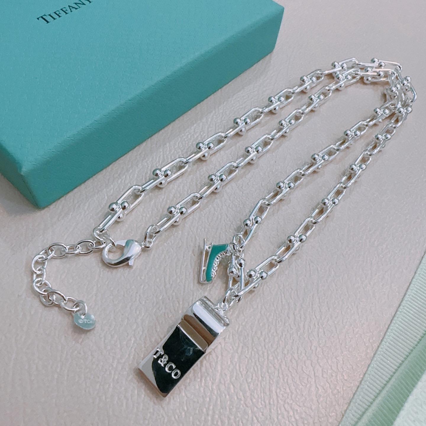 蒂芙尼项链🩵 TIFFNY&CO 8
