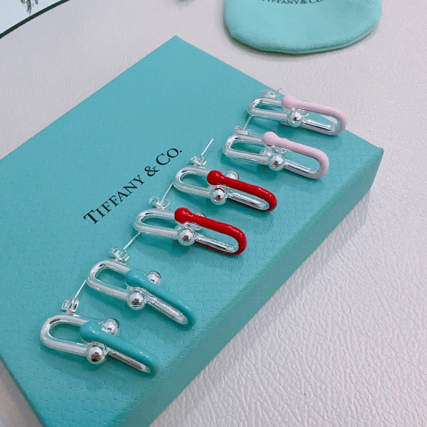 Tiffany & Co. 独家订制 Tiff 蒂芙尼耳环纪念款