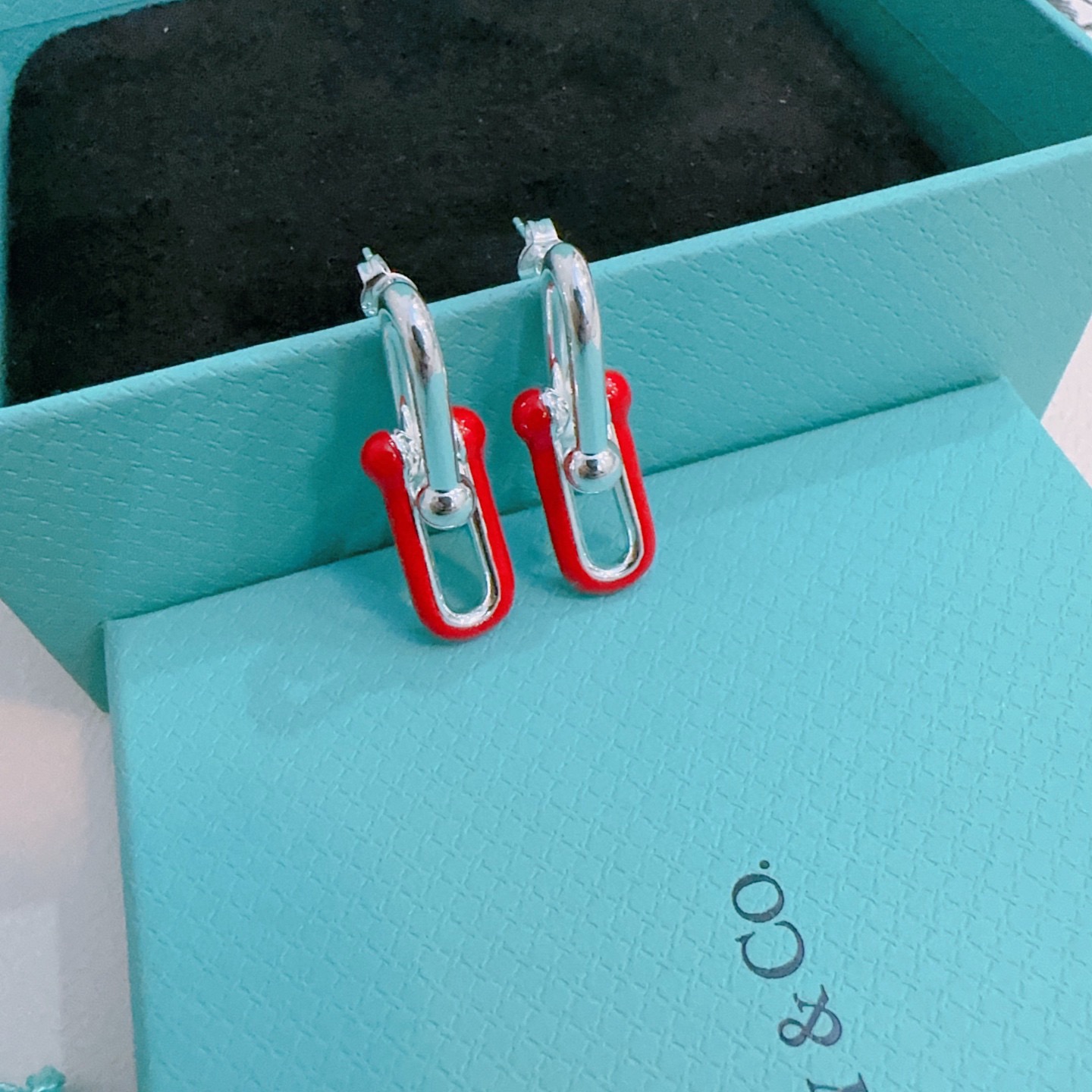 Tiffany & Co. 独家订制 Tiff 蒂芙尼耳环纪念款