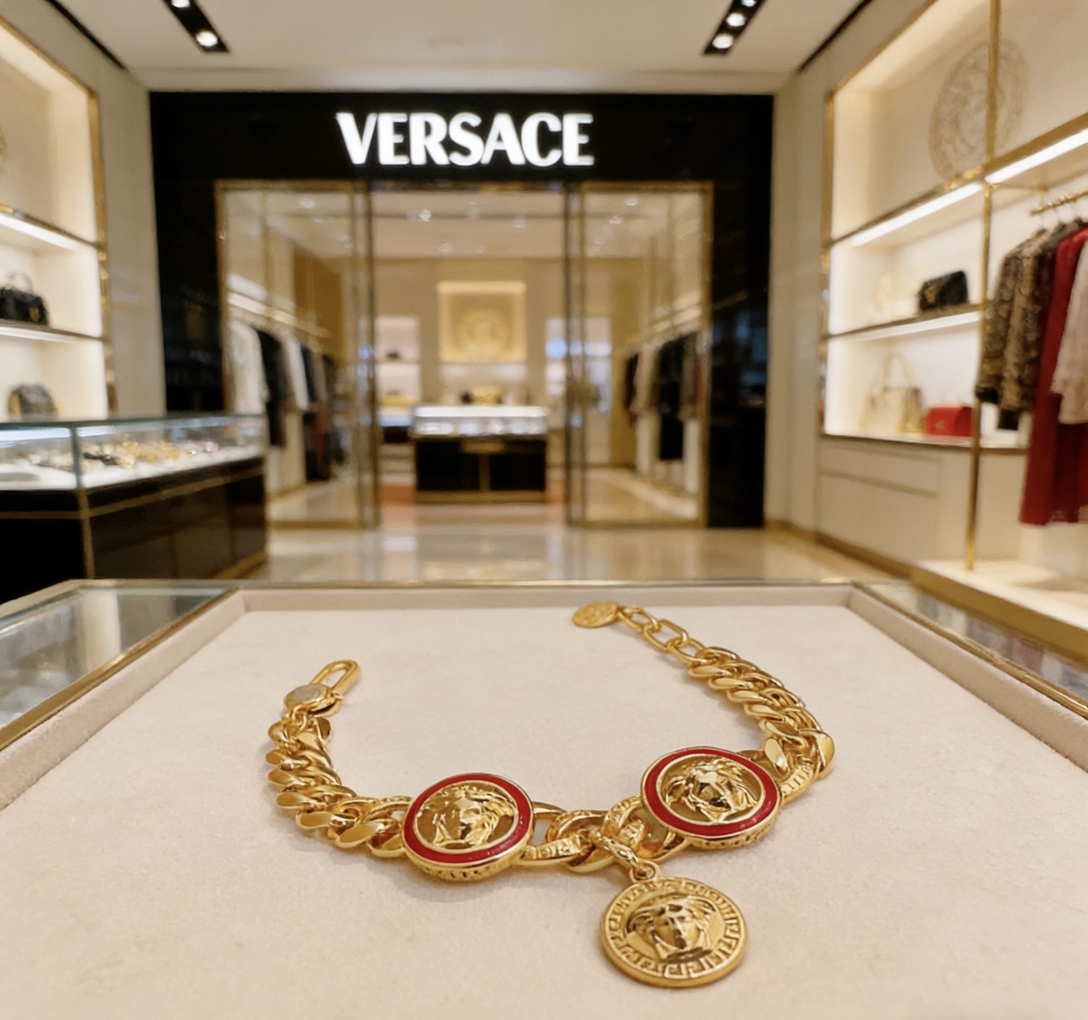 NO:724898,High-quality Versace bracelet Medusa avatar original single goods counter new open mold retro trendy fashion must-have. Can be worn by both men and women. The same style for couples. Rock punk Thai silver style. Retro elements. Trendy and versatile. The same bracelet on the official website. The latest chain has a higher grade. Celebrity classic necklace series retro silver bracelet. Code number: 22 20 18. Details are distressed. Non-market glossy version. This one has been on sale. The best-selling model in Versace.  Very easy to match with trendy clothes, fine jewelry, versace, necklace, bracelet19860909高品质范思哲手链美杜莎头像原单货专柜新款开模复古潮流时尚必备 男女均可佩戴 情侣款同款 摇滚朋克泰银风格 复古元素 潮流百搭 官网同款手链最新款链条档次更高明星经典款项链系列复古银手链 码数22 20 18 细节对版做旧处理 非市面亮面版型 这款一直在出 范思哲里面热卖款 非常好搭配潮流衣服,饰品精品,versace,necklace,bracelet,Jewelry