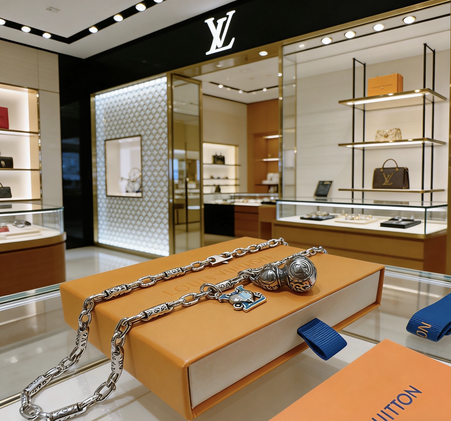Louis Vuitton 新款路易威登 LV项链 潮流 男女均可佩戴