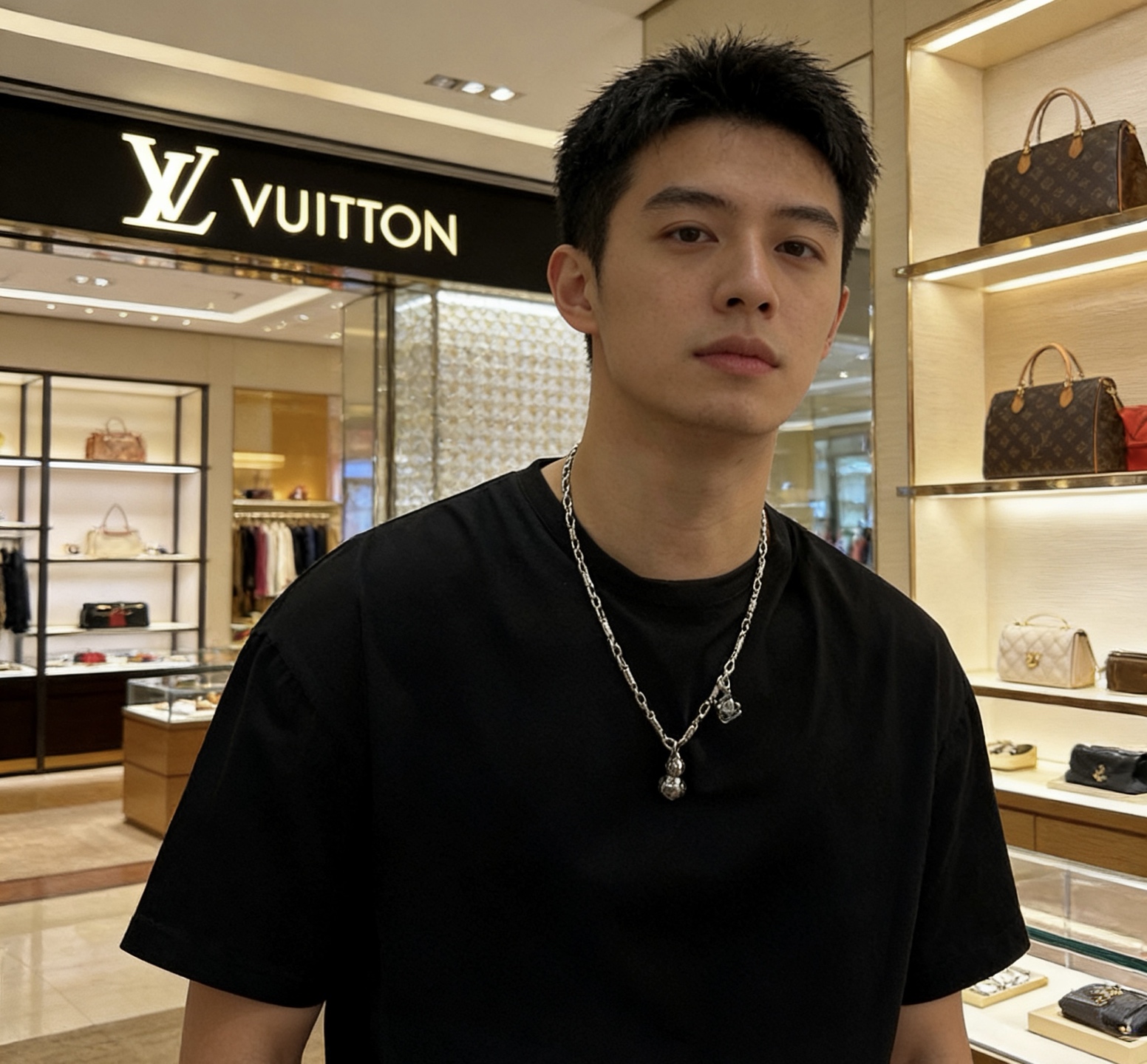 Louis Vuitton 新款路易威登 LV项链 潮流 男女均可佩戴
