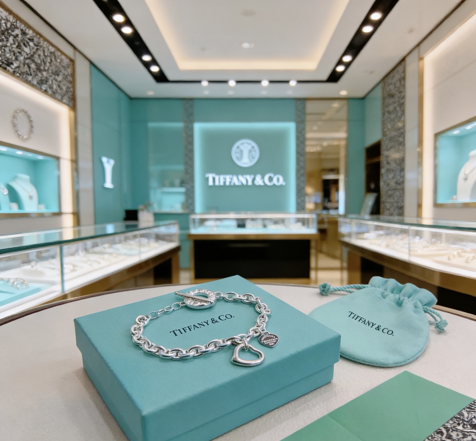 新款蒂芙尼手链TIFFNY&CO. 专柜精工银版本 明星同款 复古做旧风 原版复刻 纯手工打造 ～正品开