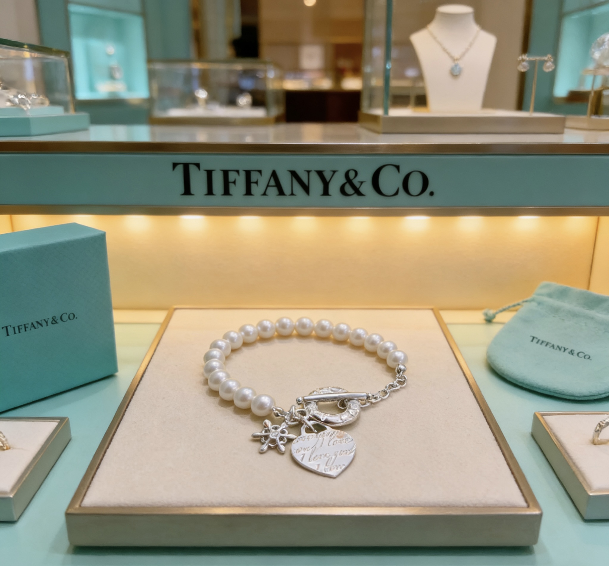 蒂芙尼手链TIFFNY&CO. 专柜精工银版本 明星同款 复古做旧风 原版复刻 纯手工打造 ～正品开模💝