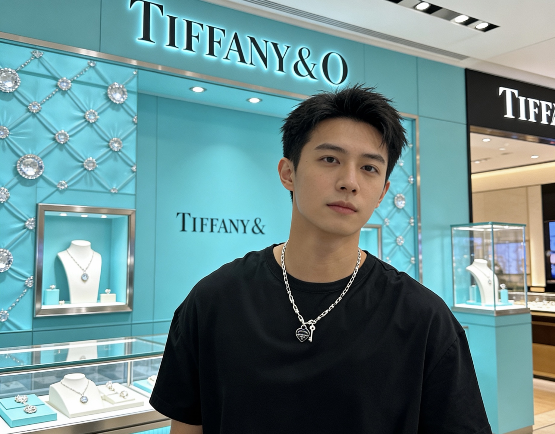 蒂芙尼🩵 TIFFNY&CO. 专柜精工银版本 明星同款 复古做旧风 原版复刻 纯手工打造 ～正品开模💝