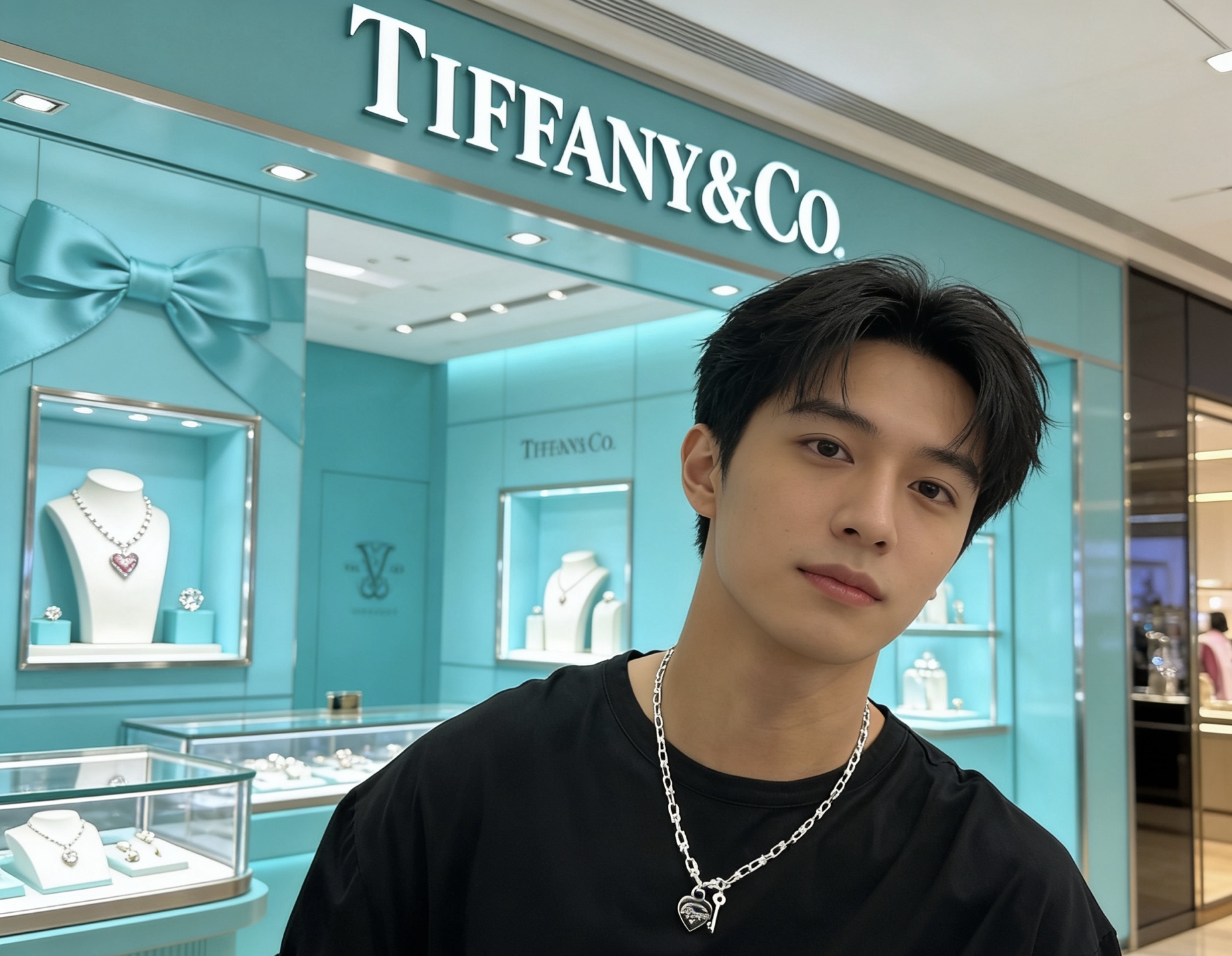 蒂芙尼🩵 TIFFNY&CO. 专柜精工银版本 明星同款 复古做旧风 原版复刻 纯手工打造 ～正品开模💝