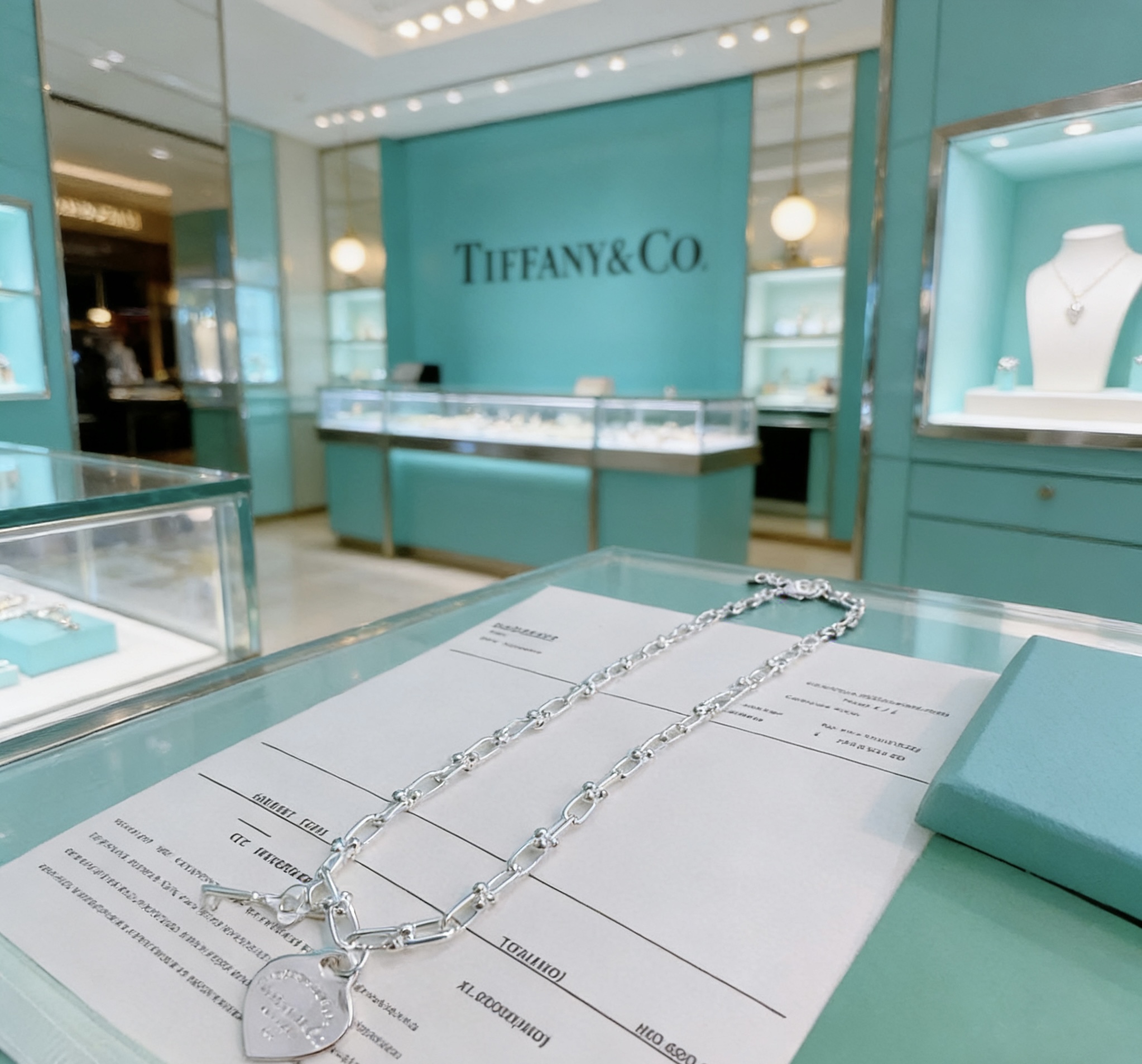 蒂芙尼🩵 TIFFNY&CO. 专柜精工银版本 明星同款 复古做旧风 原版复刻 纯手工打造 ～正品开模💝