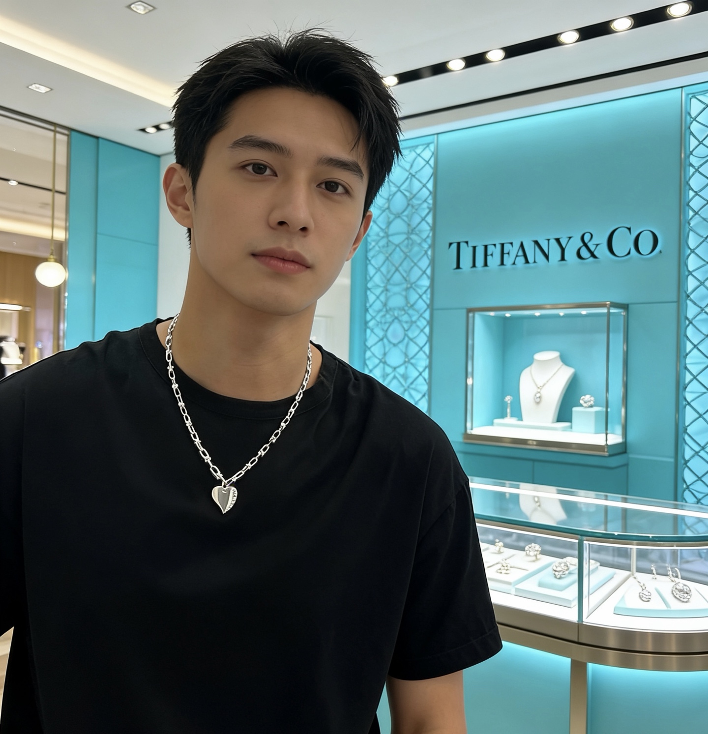 蒂芙尼🩵 TIFFNY&CO. 专柜精工银版本 明星同款 复古做旧风 原版复刻 纯手工打造 ～正品开模💝