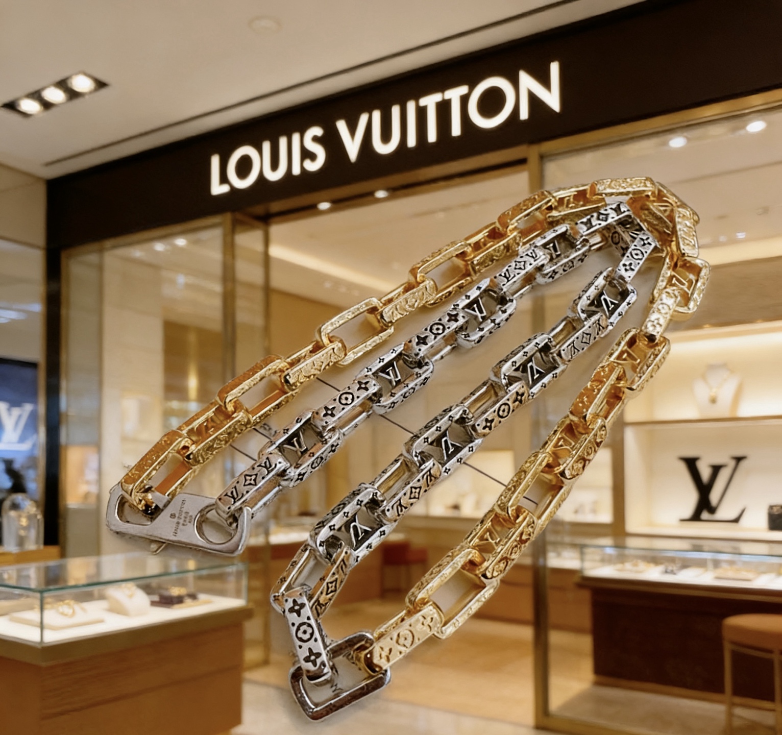 Louis Vuitton 路易威登 LV项链 潮流 男女均可佩戴