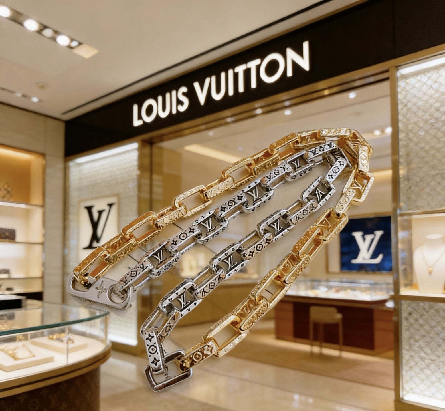 Louis Vuitton 路易威登 LV项链 潮流 男女均可佩戴
