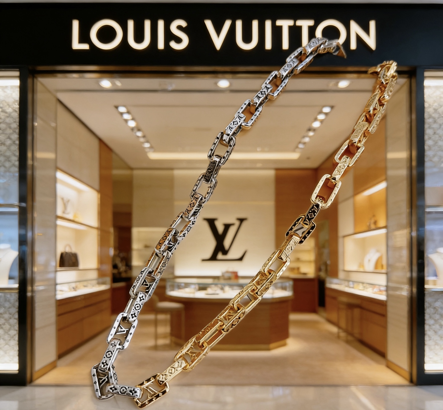 Louis Vuitton 路易威登 LV项链 潮流 男女均可佩戴
