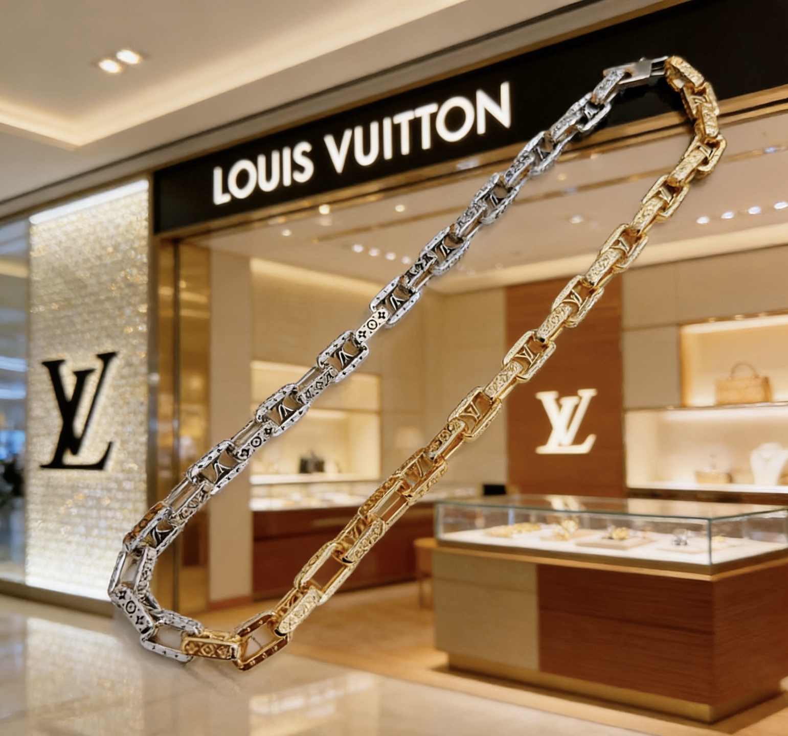 Louis Vuitton 路易威登 LV项链 潮流 男女均可佩戴