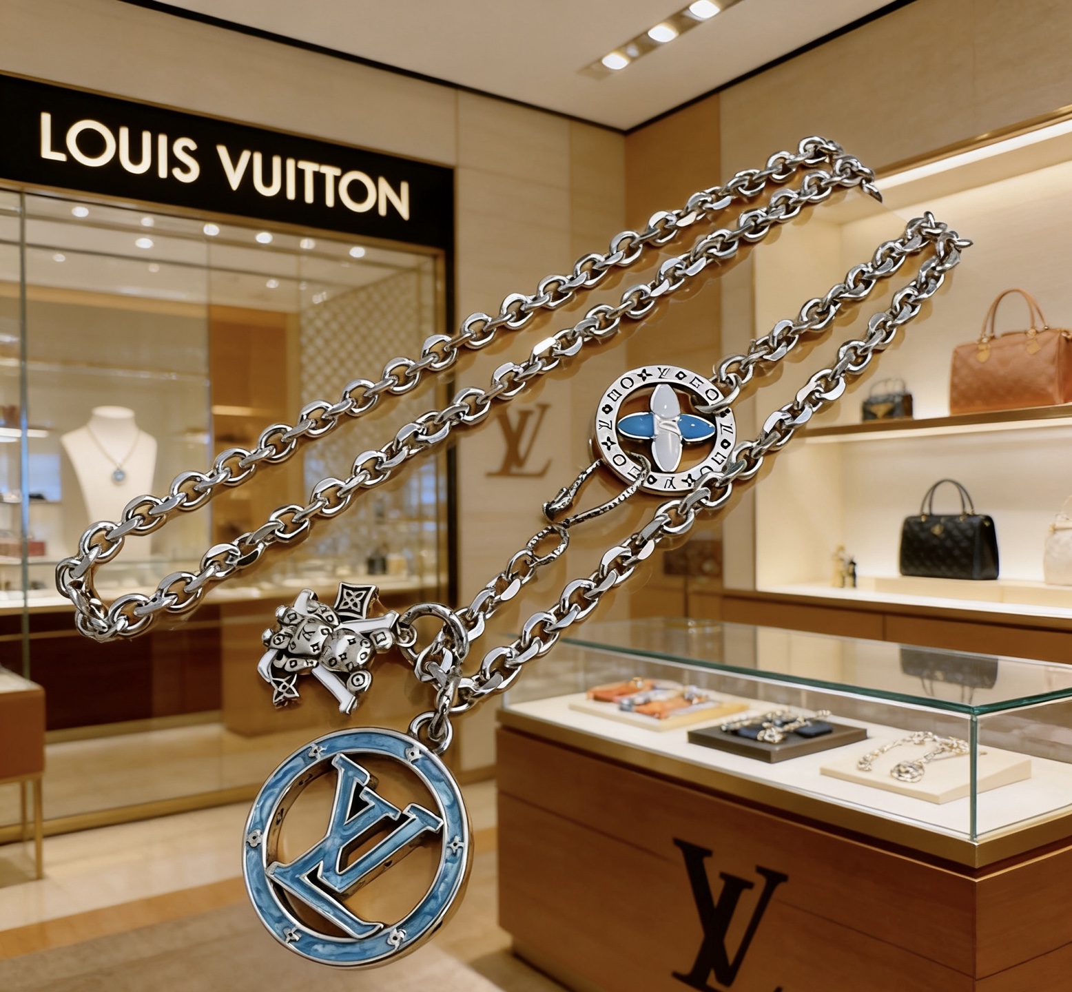 Louis Vuitton 路易威登 LV项链 潮流 男女均可佩戴
