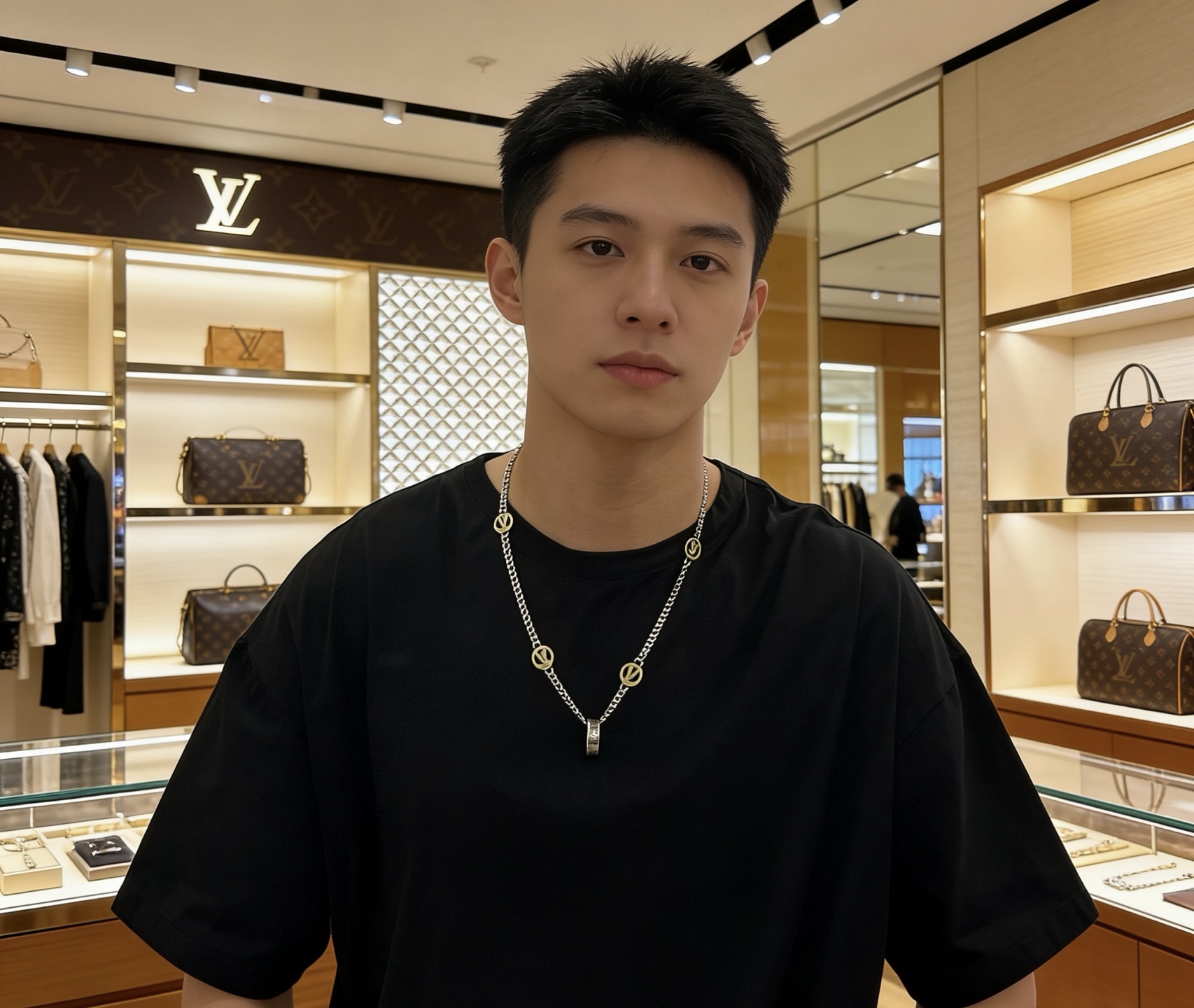 Louis Vuitton LV路易威登项链 潮流 男女均可佩戴