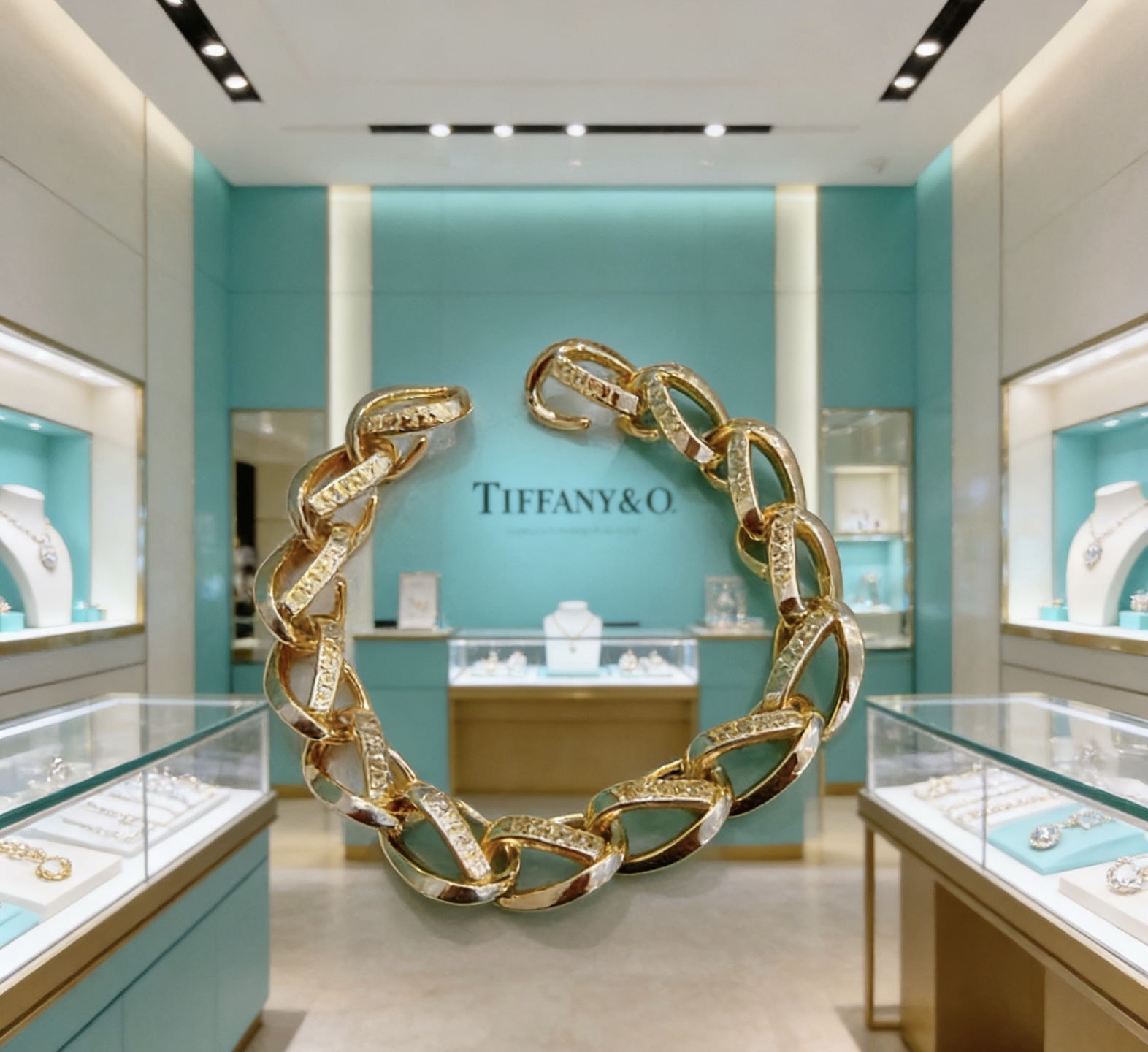 蒂芙尼手链🩵 TIFFNY&CO. 专柜精工银版本 明星同款 复古做旧风 原版复刻 纯手工打造 ～正品开