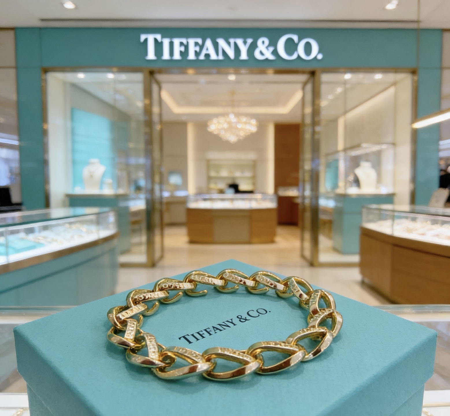 蒂芙尼手链🩵 TIFFNY&CO. 专柜精工银版本 明星同款 复古做旧风 原版复刻 纯手工打造 ～正品开