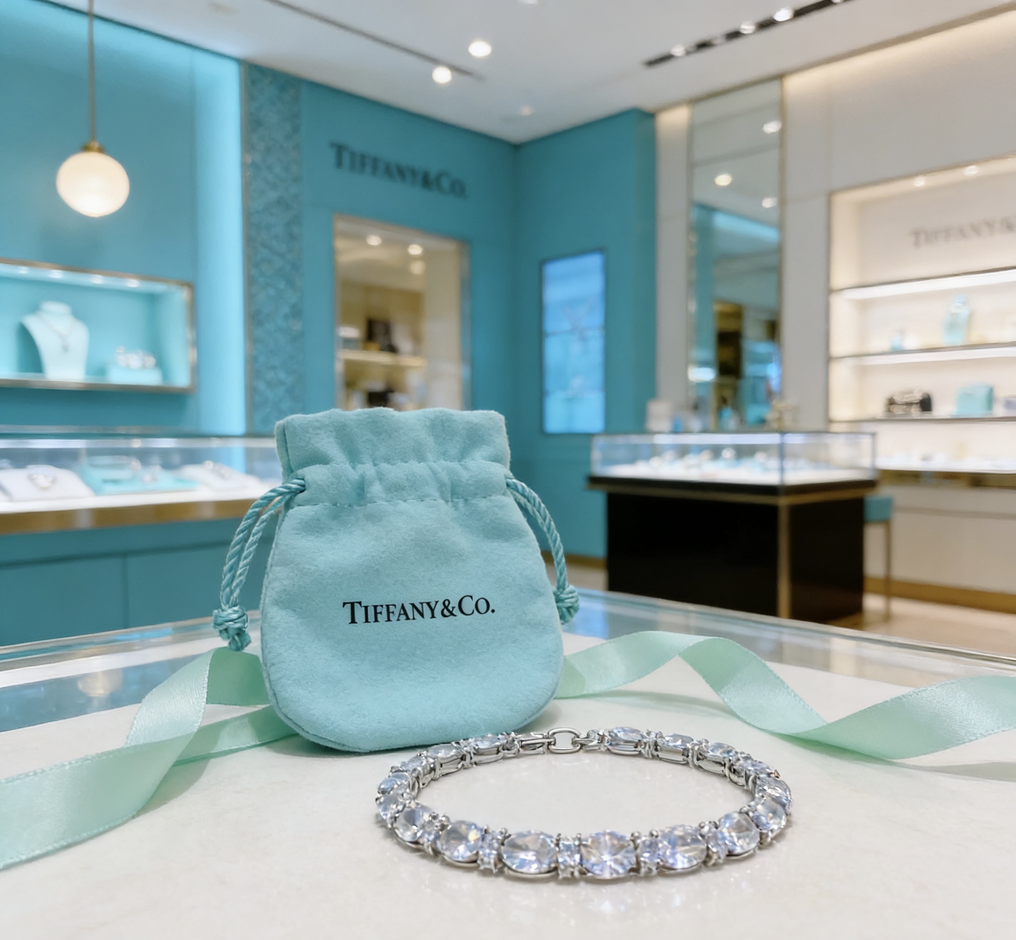 Tiffany & Co. 独家订制 Tiff 蒂芙尼手链纪念款