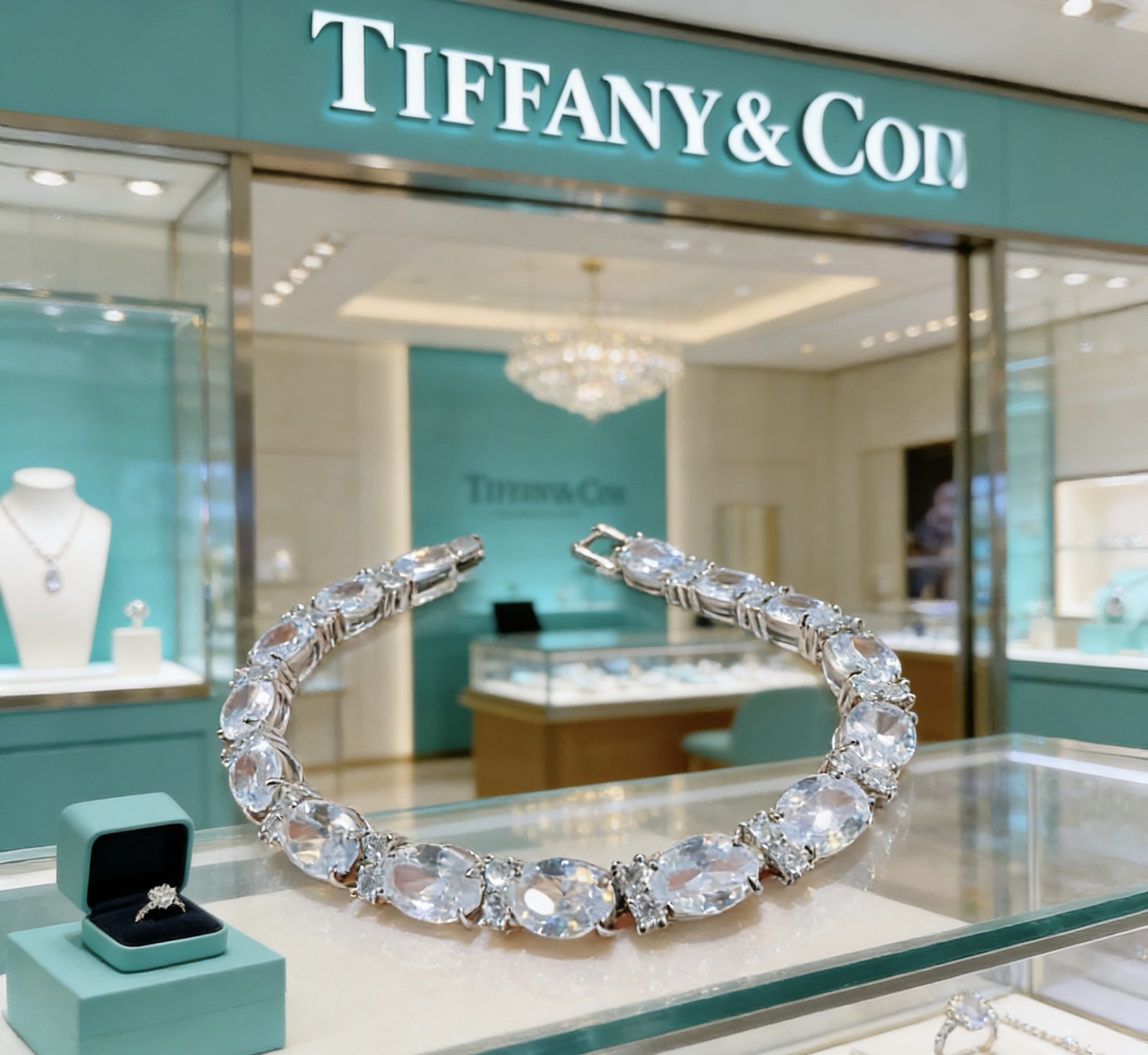 Tiffany & Co. 独家订制 Tiff 蒂芙尼手链纪念款