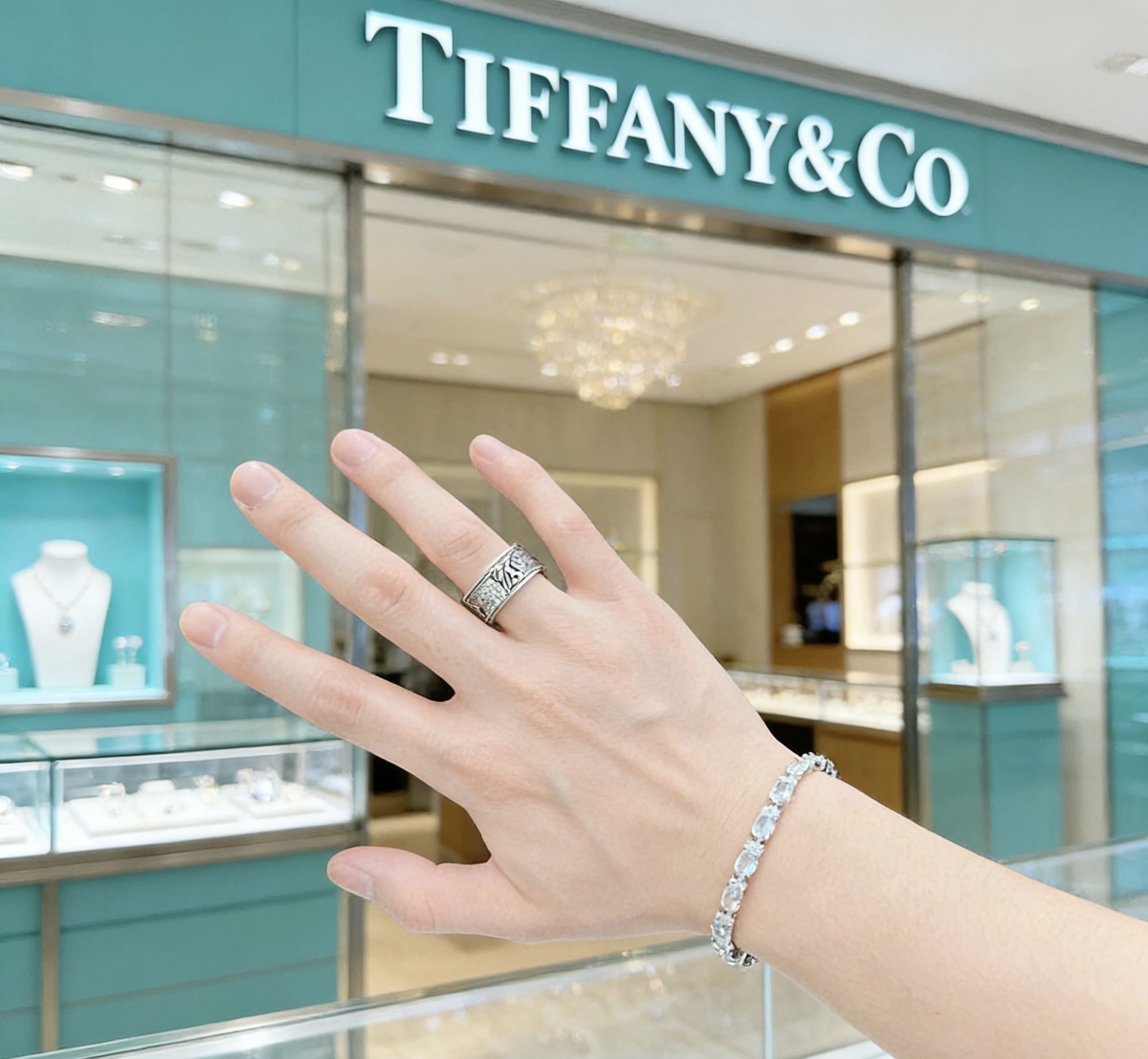 Tiffany & Co. 独家订制 Tiff 蒂芙尼手链纪念款