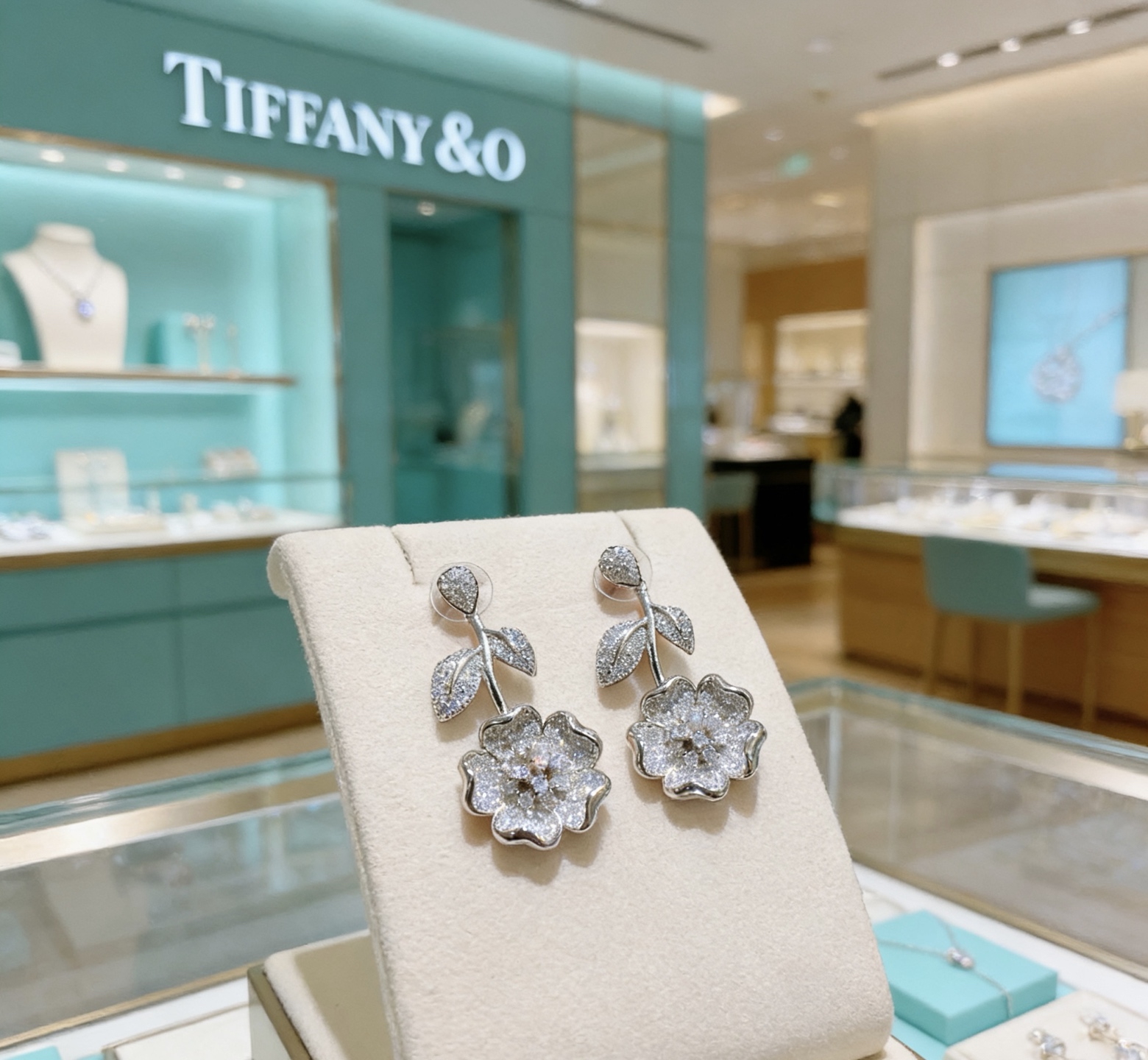 Tiffany & Co. 独家订制 Tiff 蒂芙尼耳环纪念款