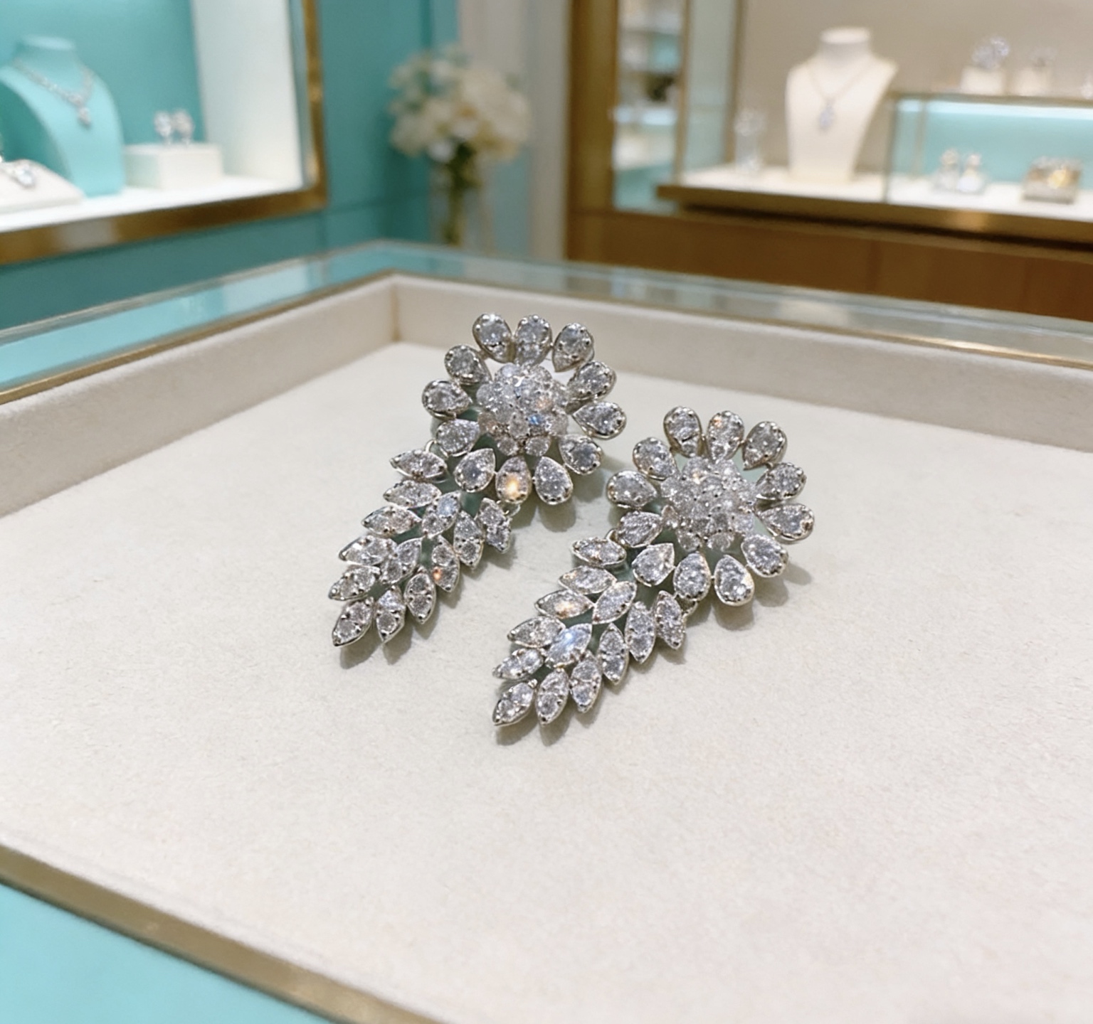 Tiffany & Co. 独家订制 Tiff 蒂芙尼耳环纪念款