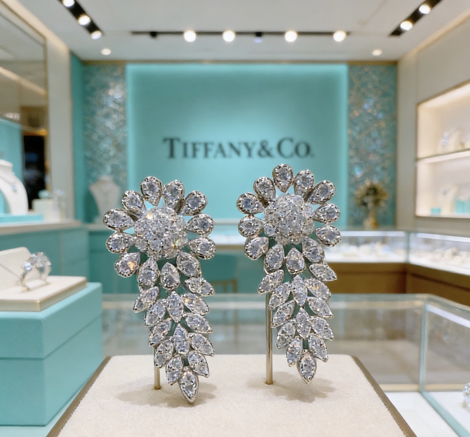 Tiffany & Co. 独家订制 Tiff 蒂芙尼耳环纪念款