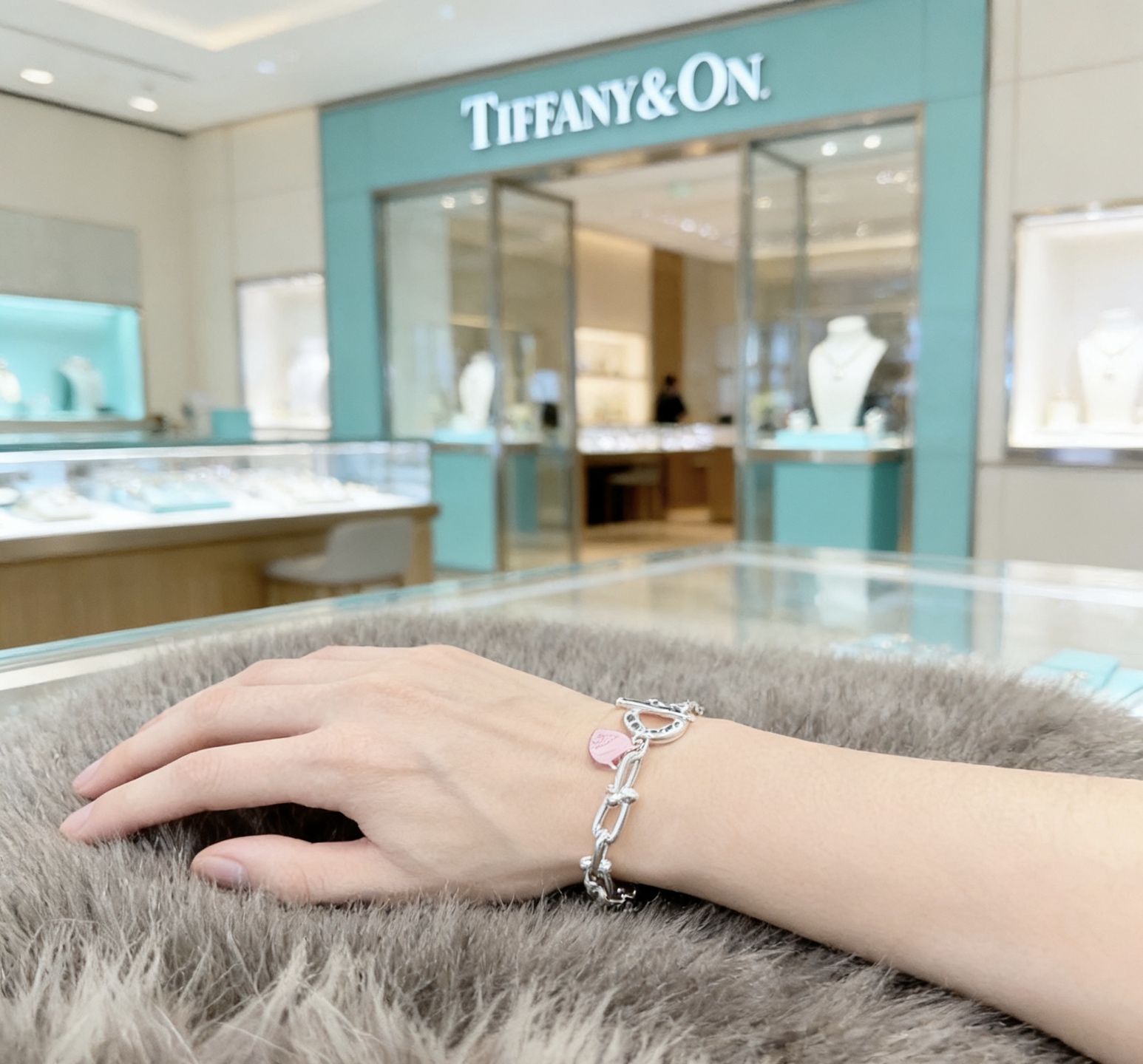 蒂芙尼手链🩵 TIFFNY&CO. 专柜精工银版本 明星同款 原版复刻 纯手工打造 ～正品开模💝潮流时尚