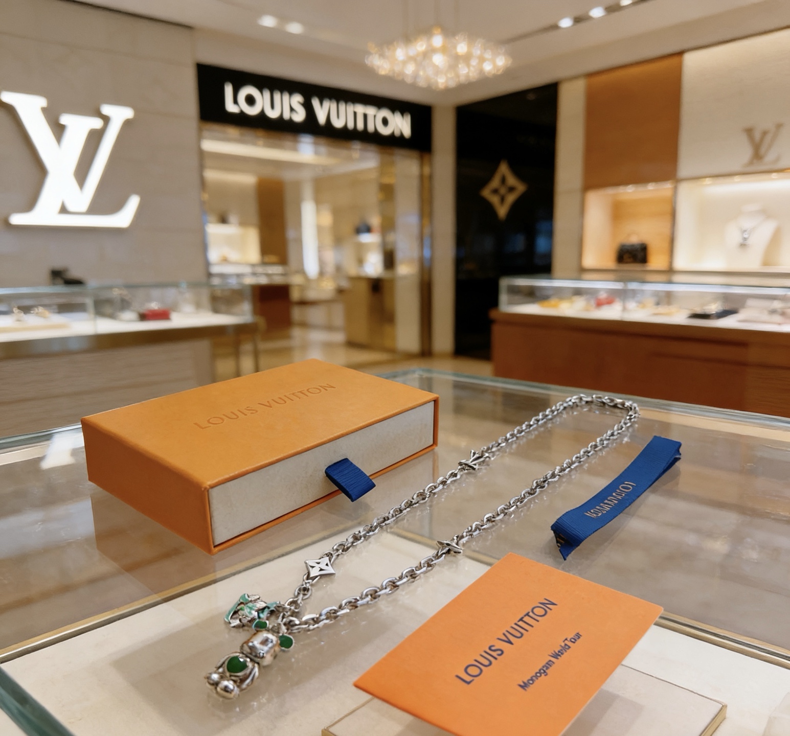 Louis Vuitton 新款路易威登 LV项链 潮流 男女均可佩戴