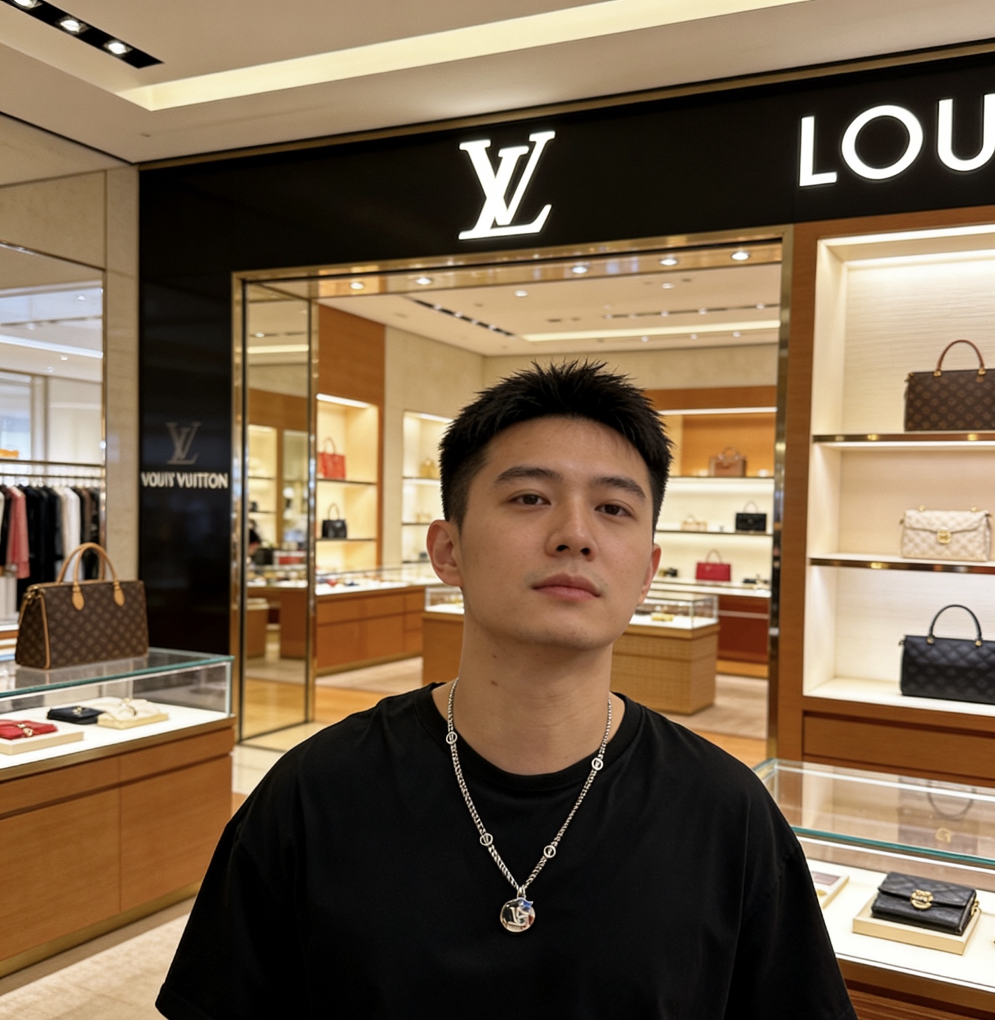 Louis Vuitton 新款路易威登 LV项链 潮流 男女均可佩戴