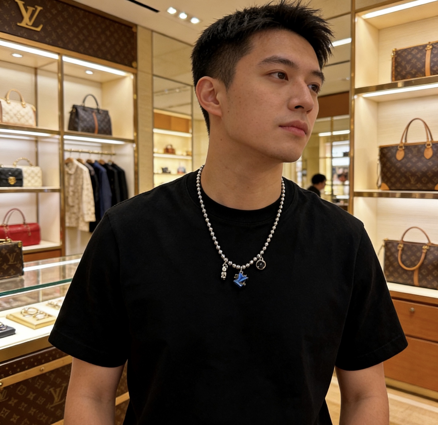 Louis Vuitton LV路易威登项链 潮流 男女均可佩戴