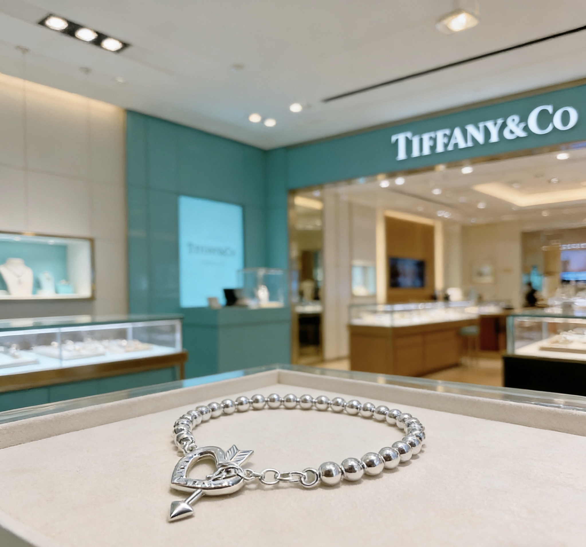 Tiffany & Co. 蒂芙尼 TIFFNY&CO 精工银版本手链