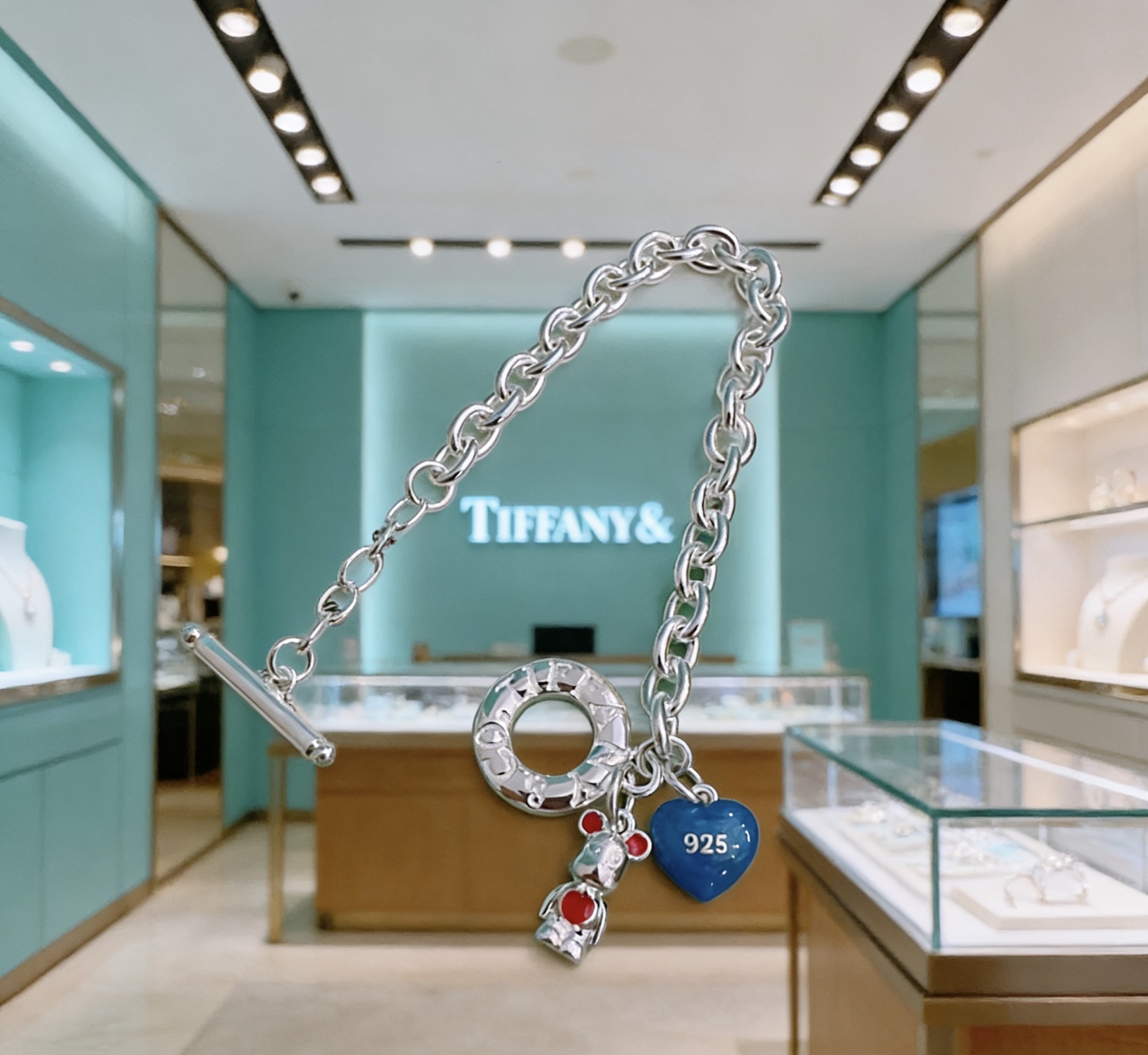 Tiffany & Co. 蒂芙尼 TIFFNY&CO 精工银版本手链