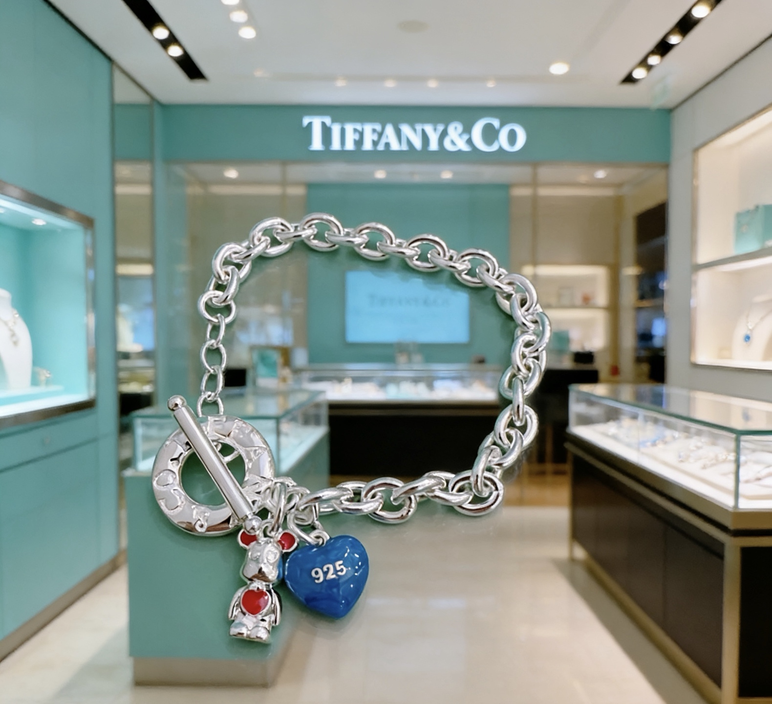 Tiffany & Co. 蒂芙尼 TIFFNY&CO 精工银版本手链