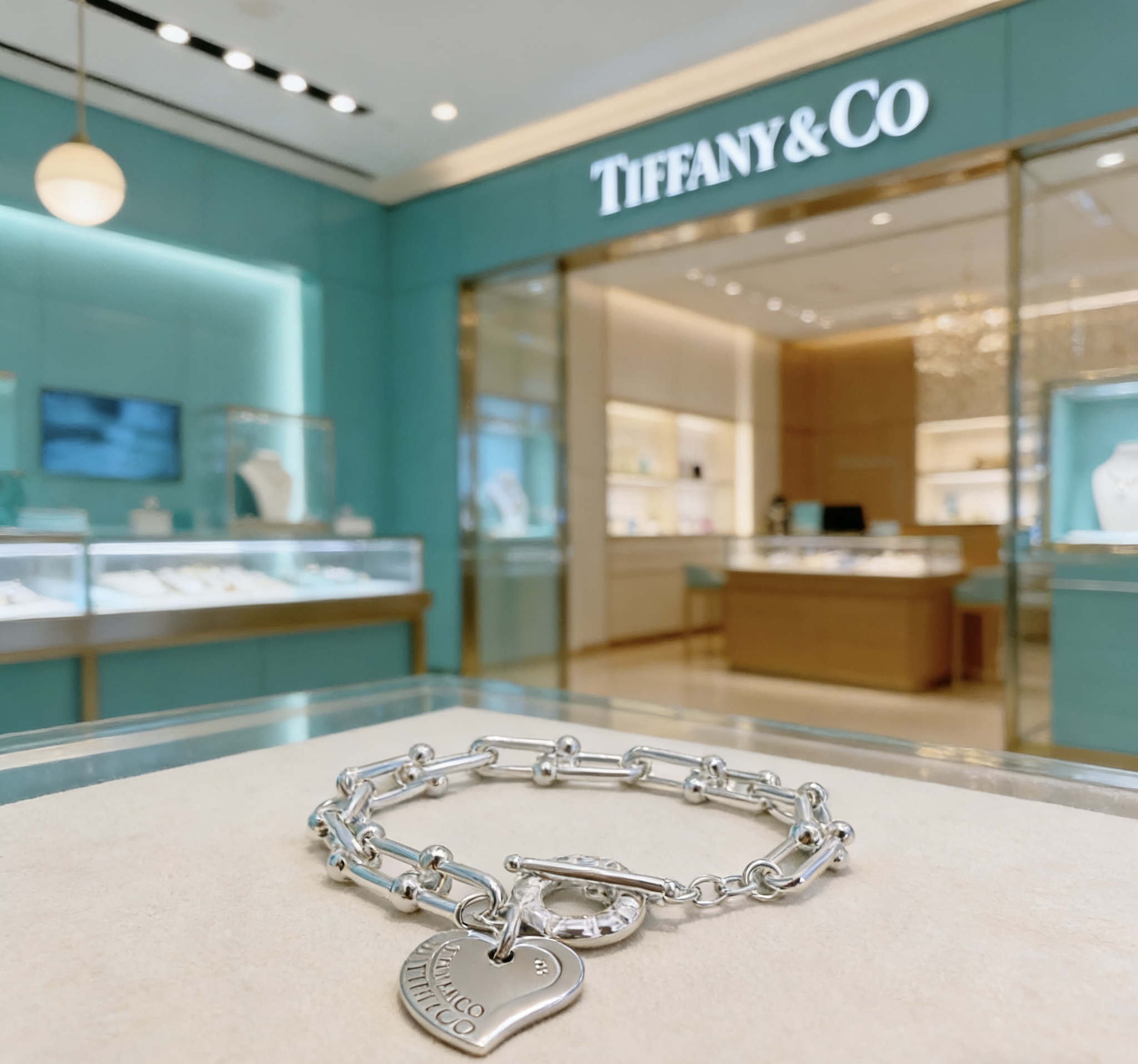 Tiffany & Co. 蒂芙尼 TIFFNY&CO 精工银版本手链