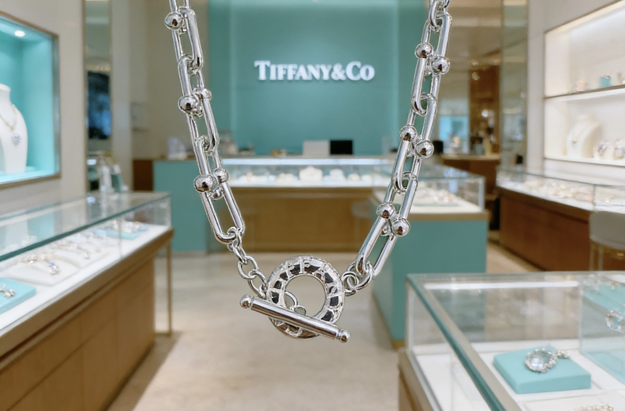 Tiffany & Co. 蒂芙尼 TIFFNY&CO 精工银版本手链