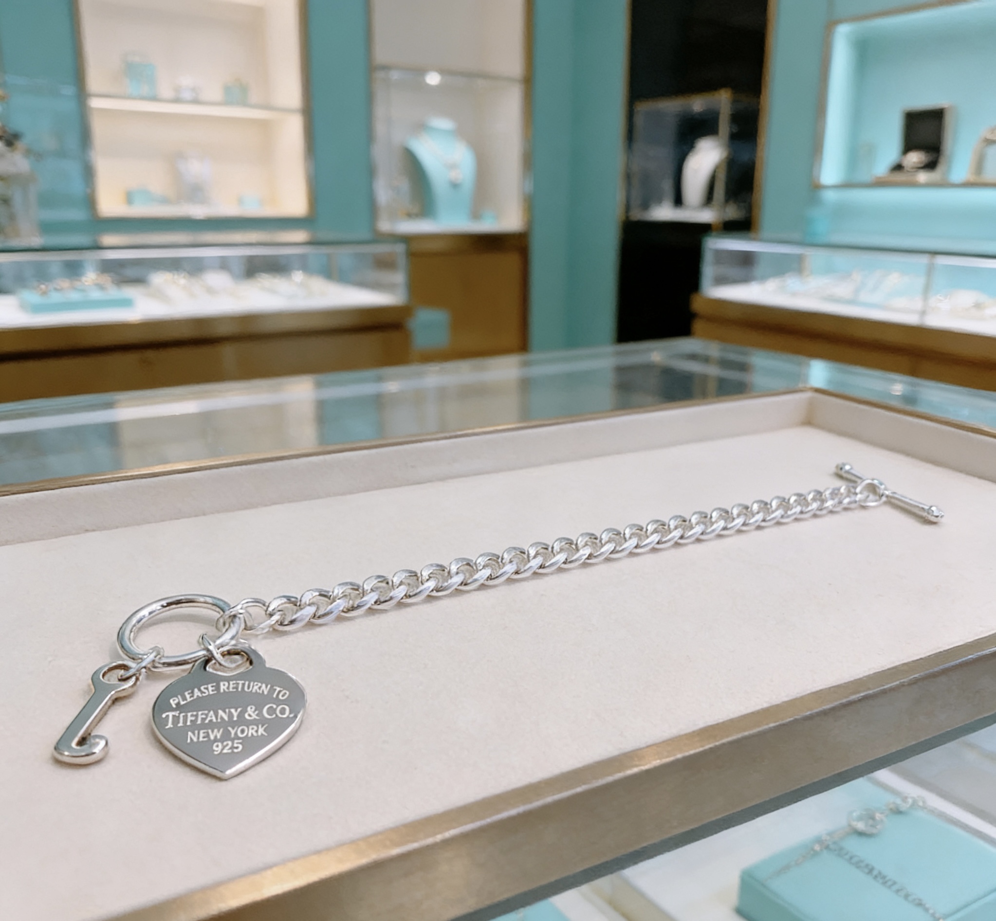 Tiffany & Co. 蒂芙尼 TIFFNY&CO 精工银版本手链