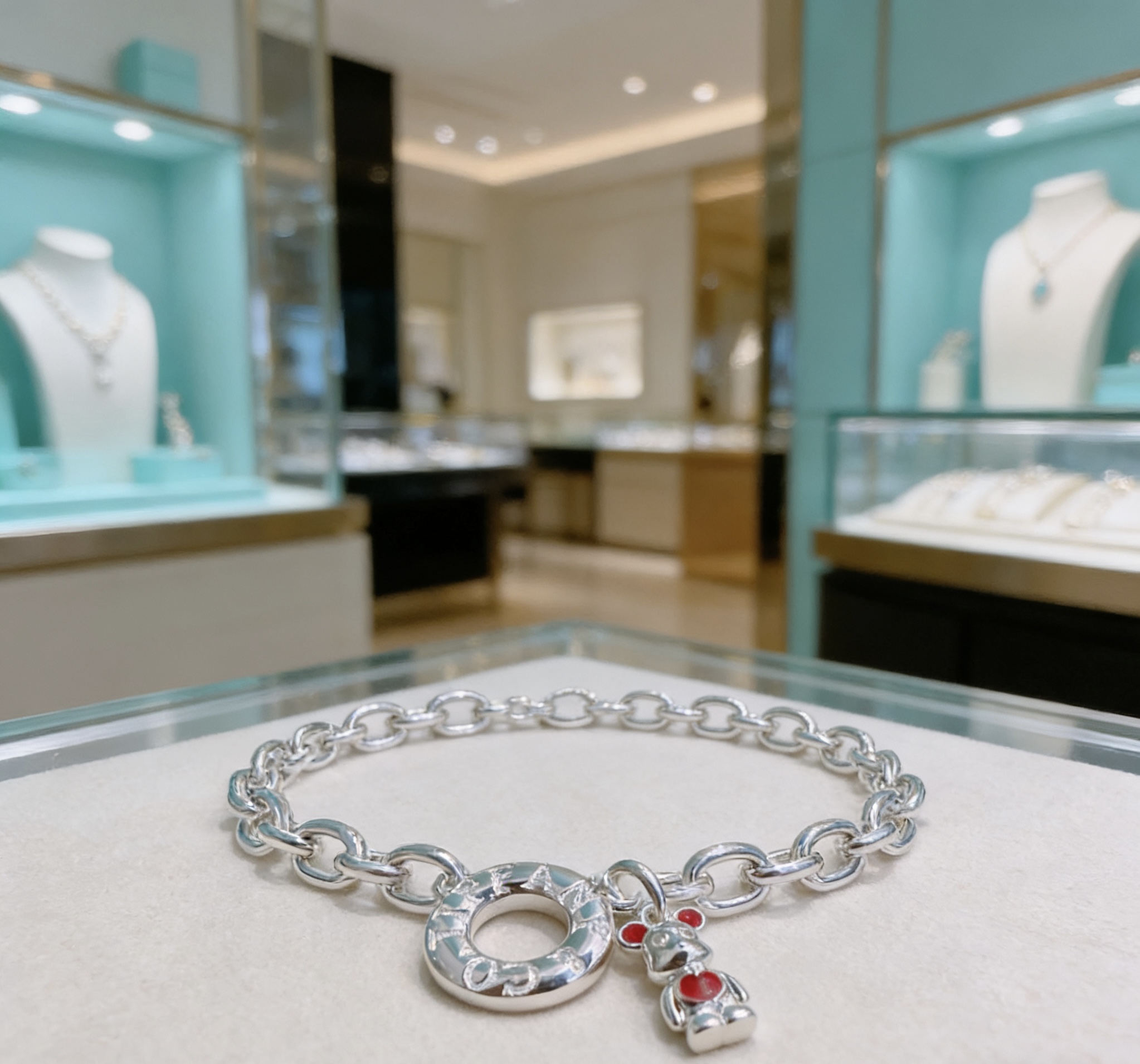 Tiffany & Co. 蒂芙尼 TIFFNY&CO 精工银版本手链