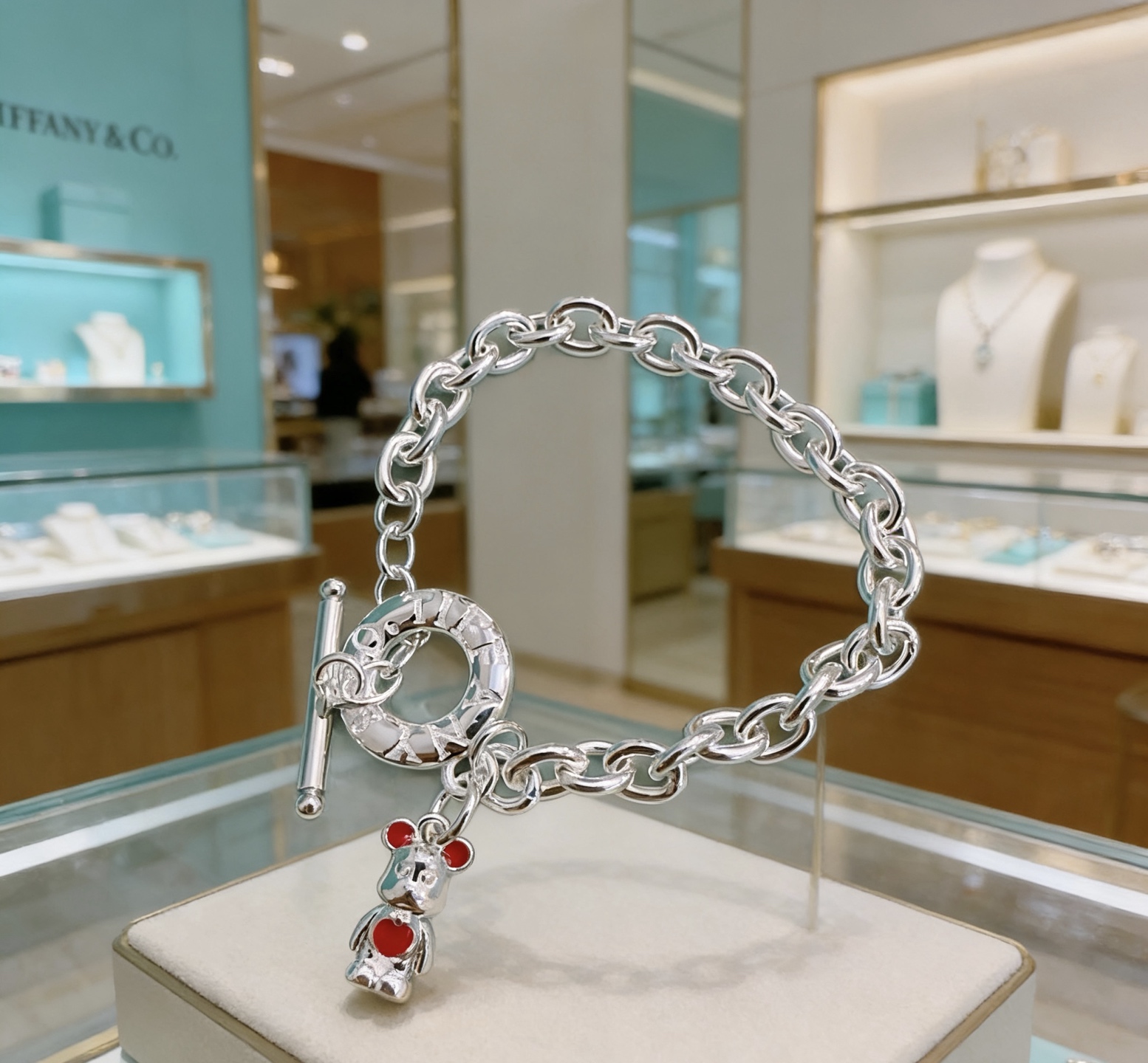 Tiffany & Co. 蒂芙尼 TIFFNY&CO 精工银版本手链