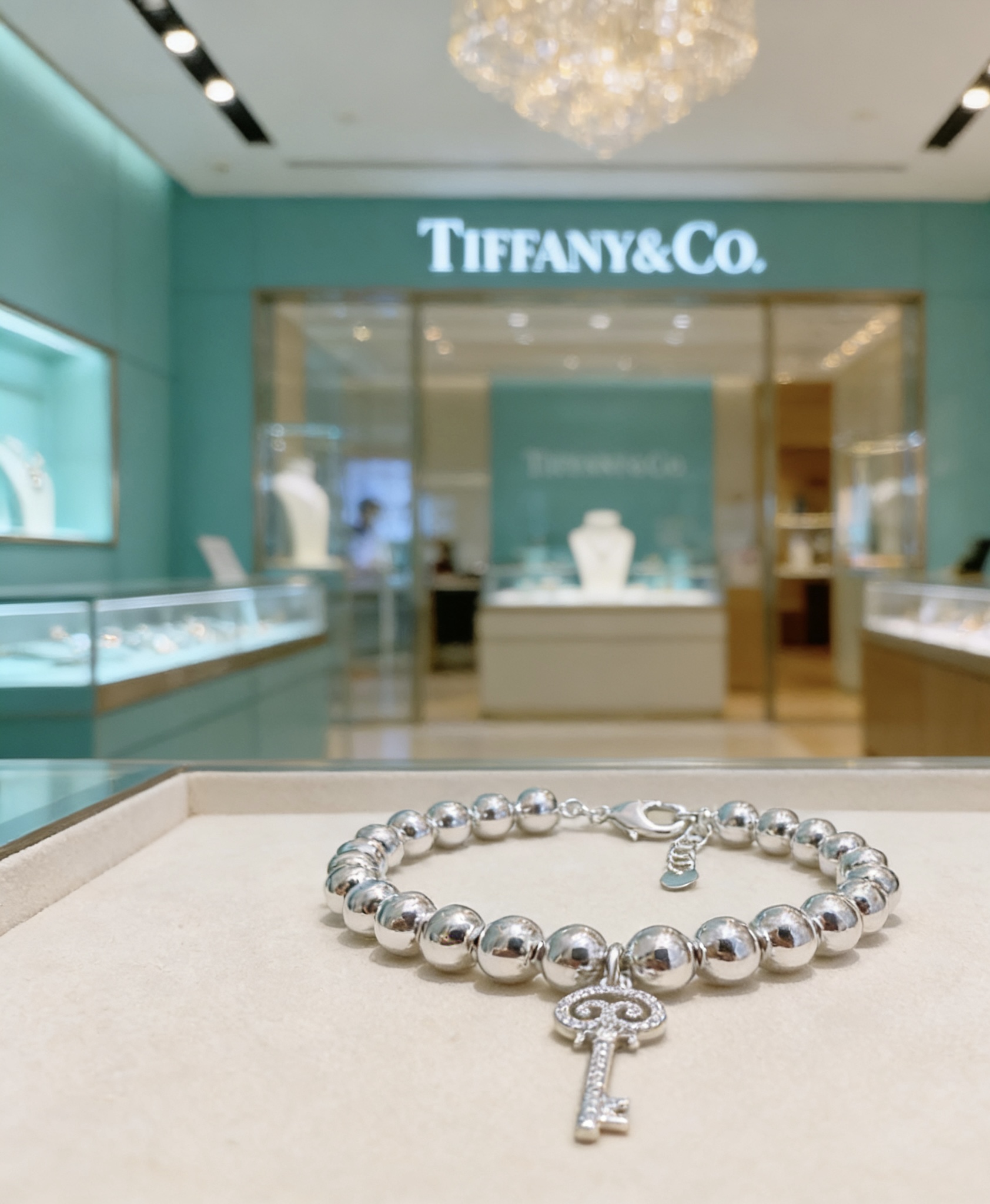 Tiffany & Co. 蒂芙尼 TIFFNY&CO 精工银版本手链