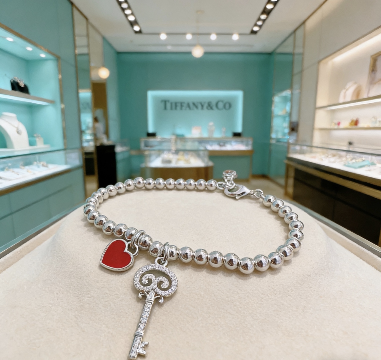 Tiffany & Co. 蒂芙尼 TIFFNY&CO 精工银版本手链