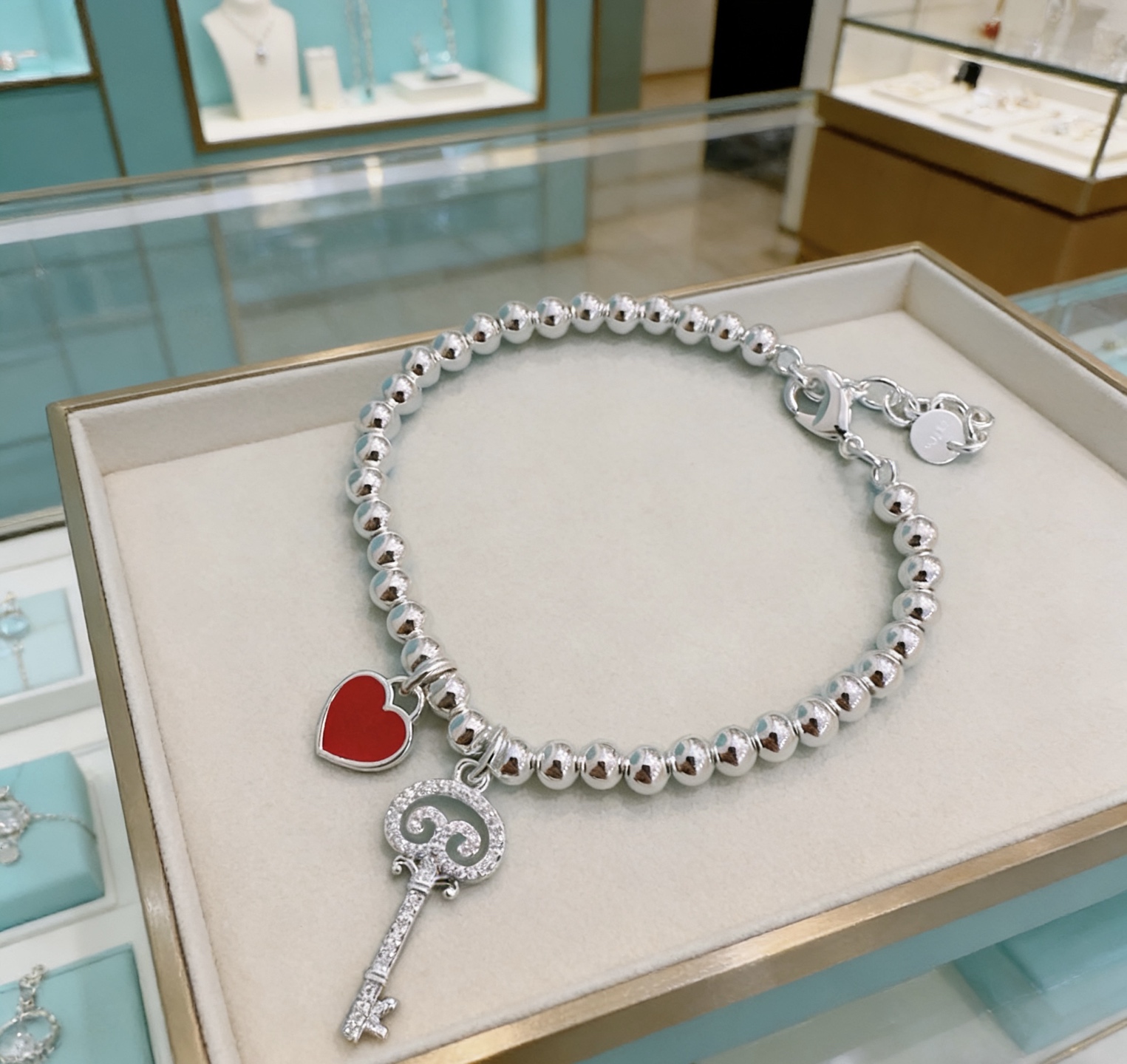 Tiffany & Co. 蒂芙尼 TIFFNY&CO 精工银版本手链