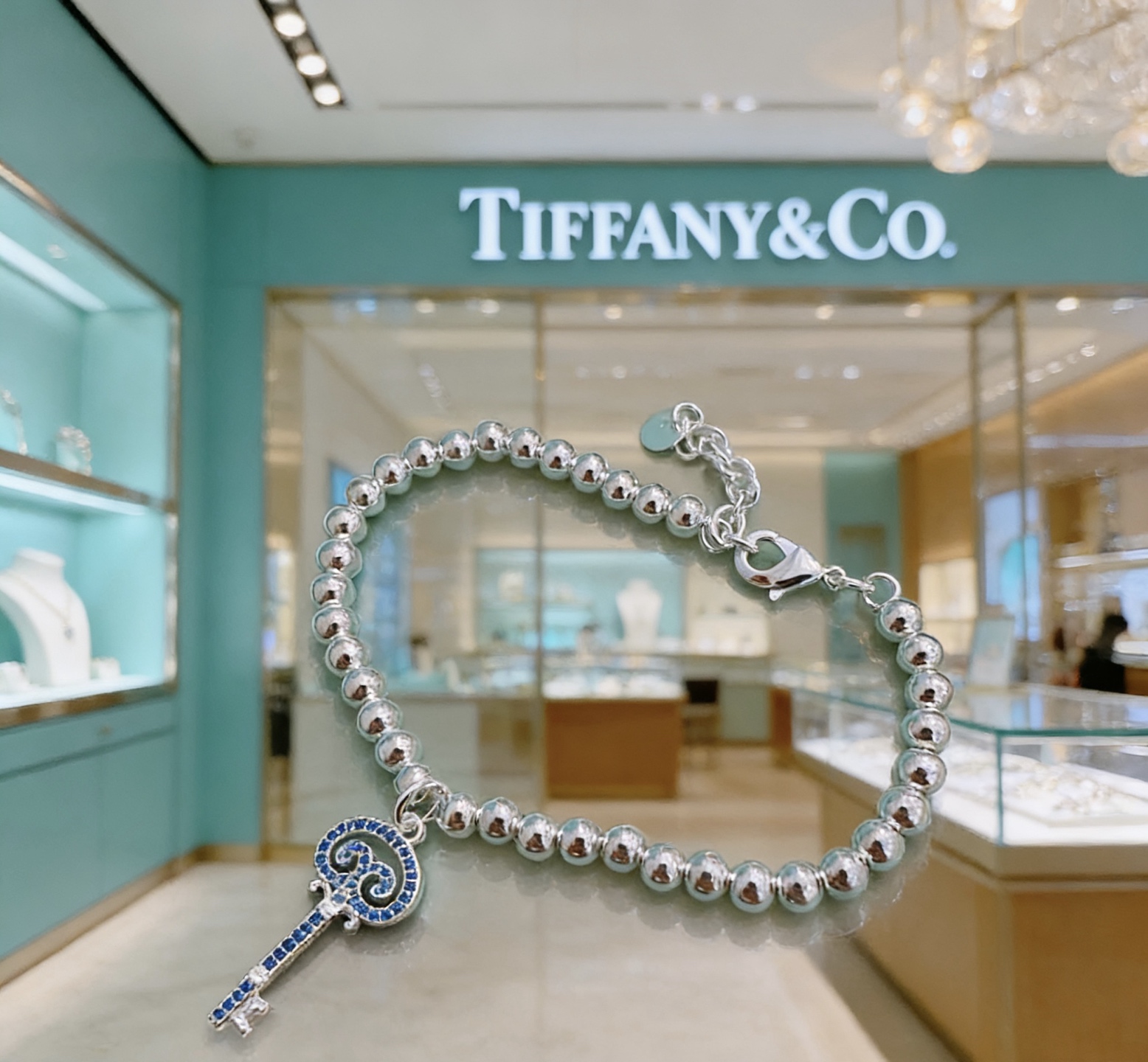 Tiffany & Co. 蒂芙尼 TIFFNY&CO 精工银版本手链