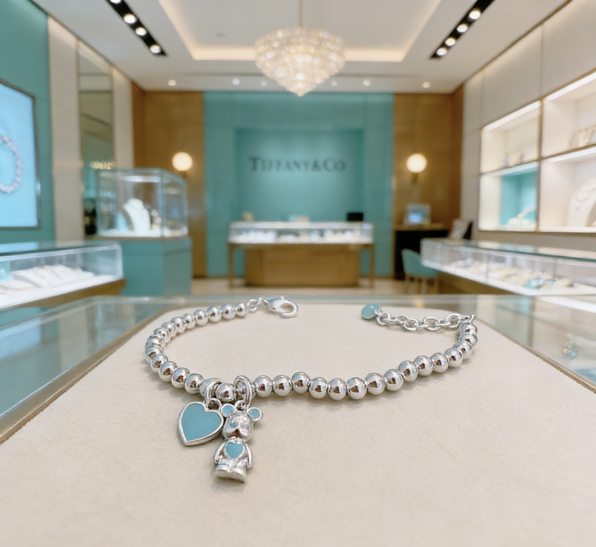 Tiffany & Co. 蒂芙尼 TIFFNY&CO 精工银版本手链